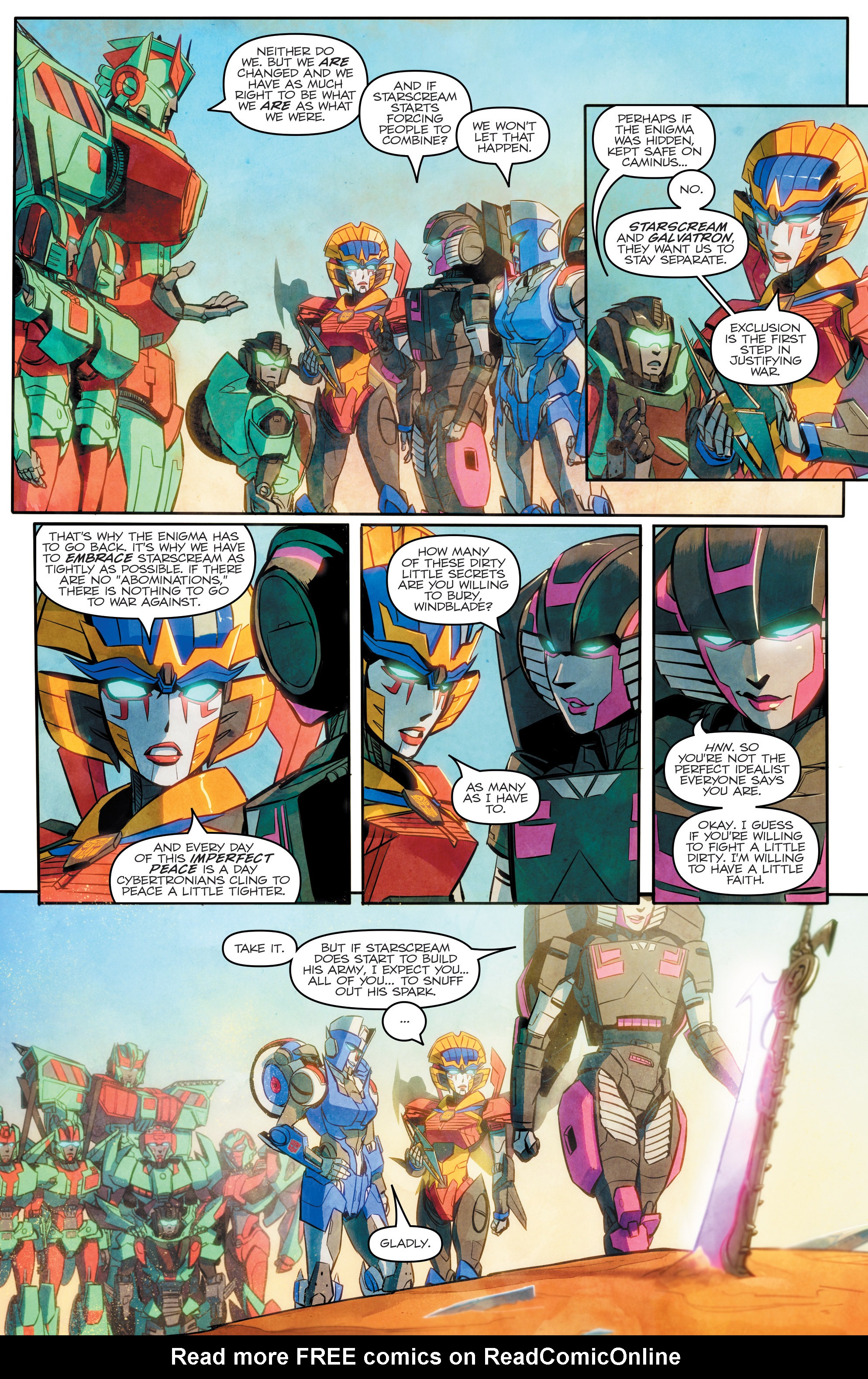 Read online Transformers: Distant Stars comic -  Issue # Full - 113