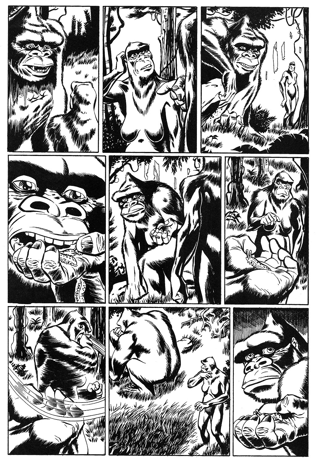 Read online Cavewoman: Missing Link comic -  Issue #2 - 15