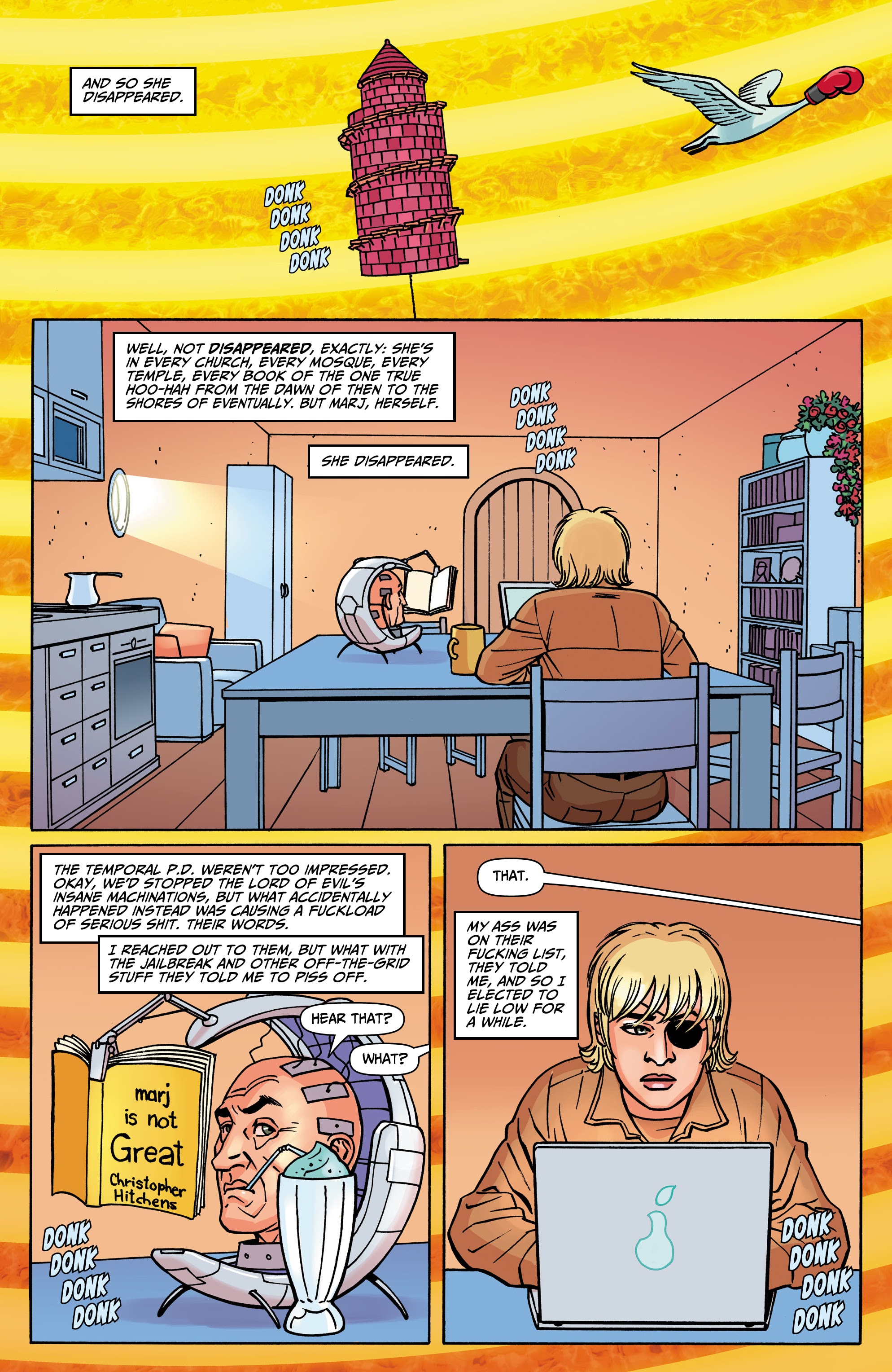 Read online Marjorie Finnegan, Temporal Criminal comic -  Issue #8 - 20