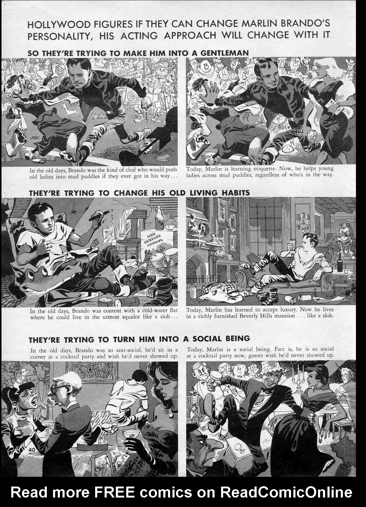 Read online MAD comic -  Issue #33 - 42