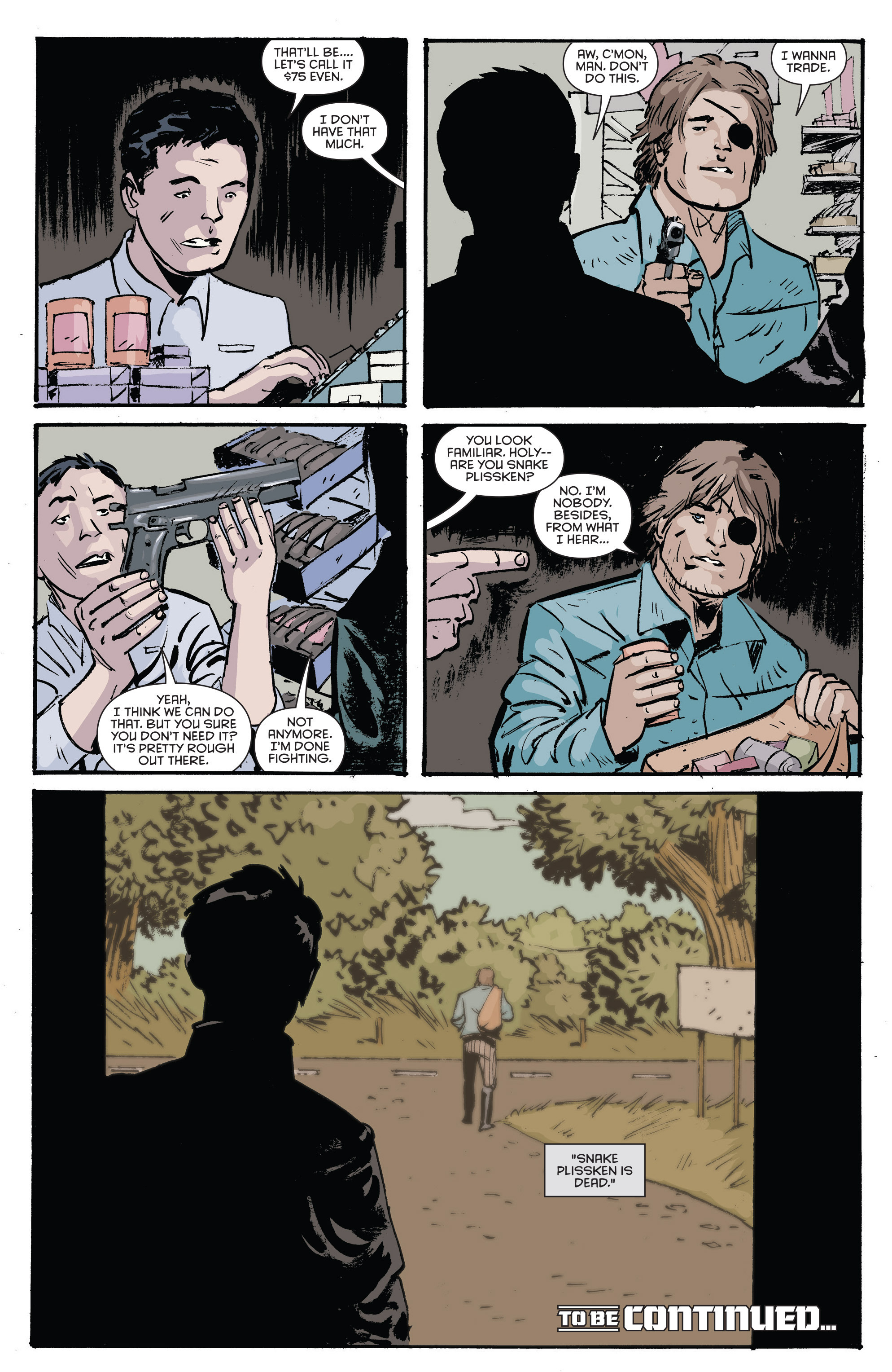 Read online Escape from New York comic -  Issue #12 - 24