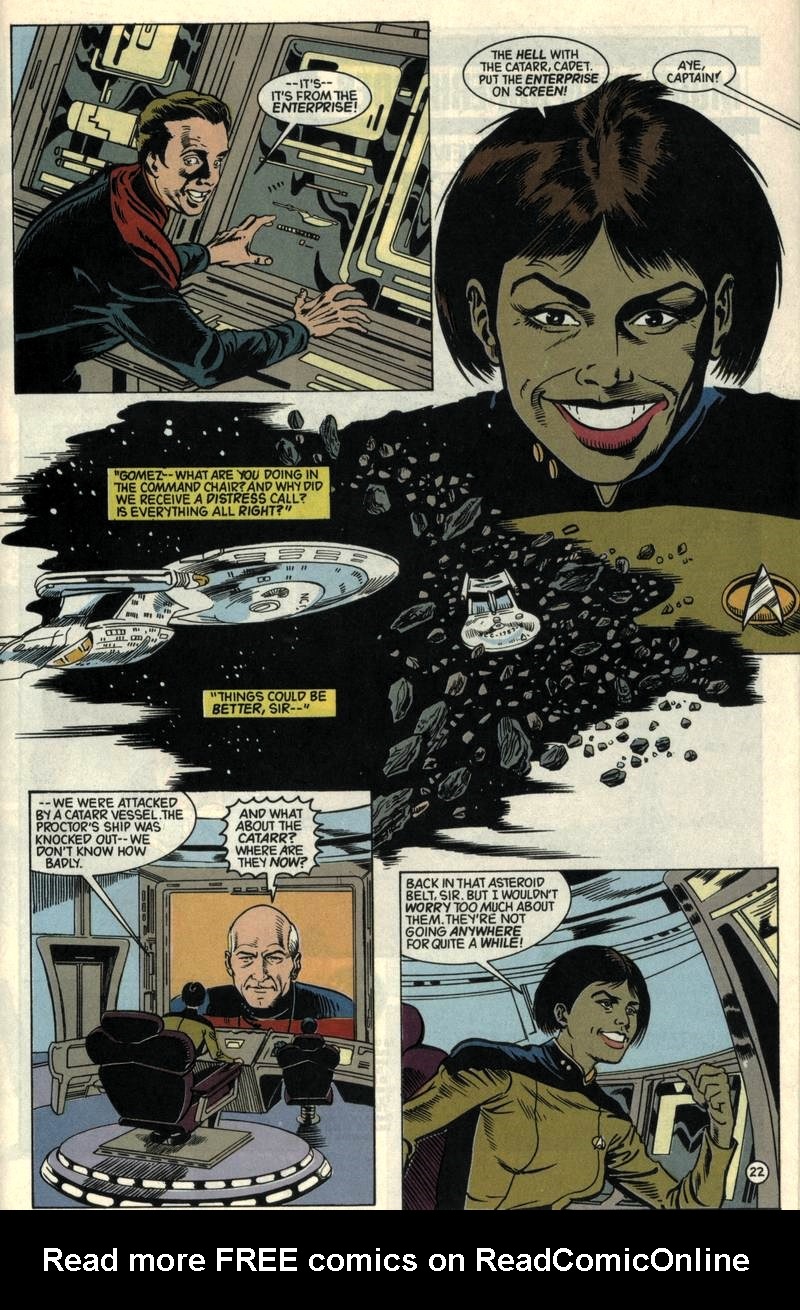 Read online Star Trek: The Next Generation (1989) comic -  Issue #32 - 23