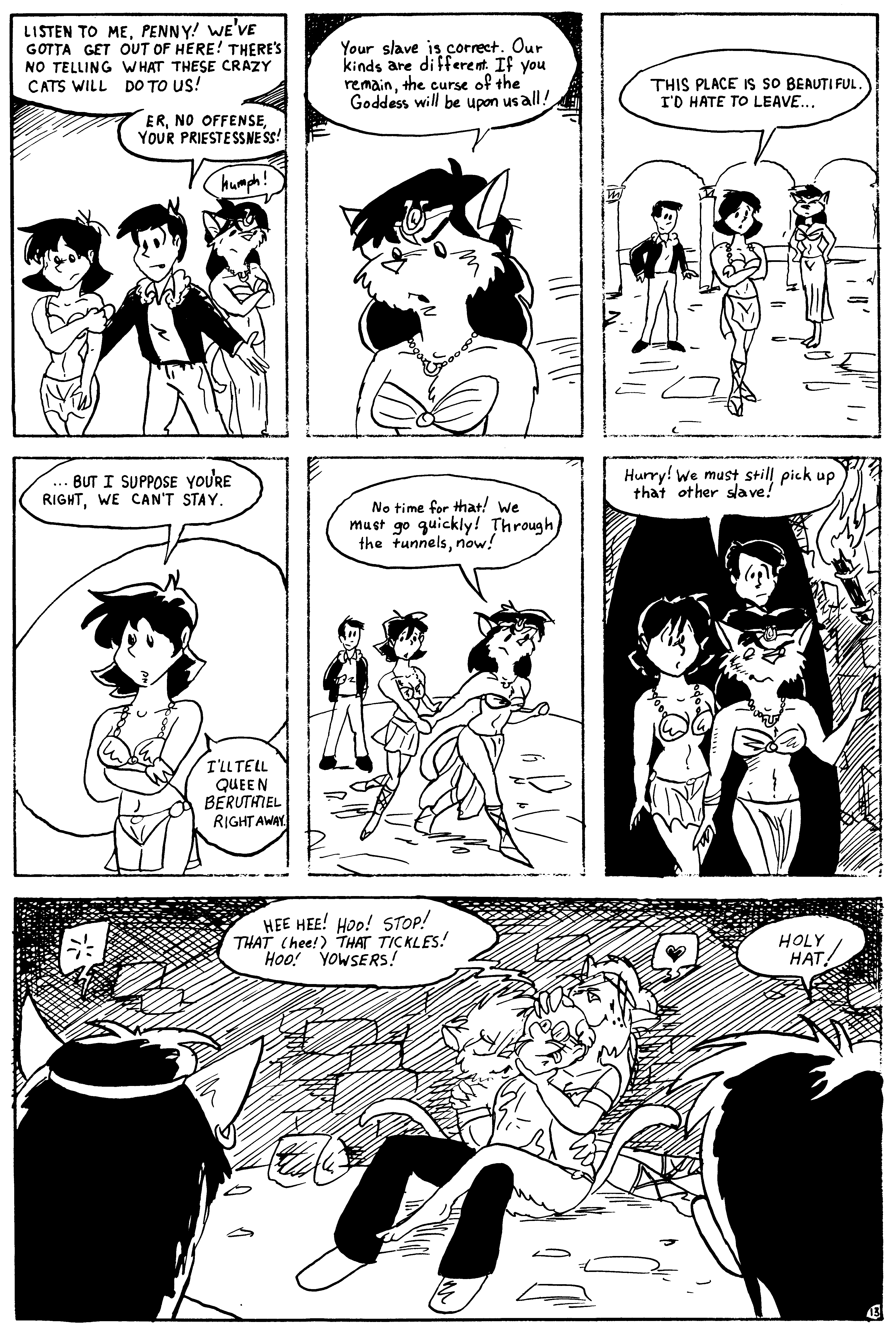 Read online Aztec Anthropomorphic Amazons comic -  Issue # Full - 22