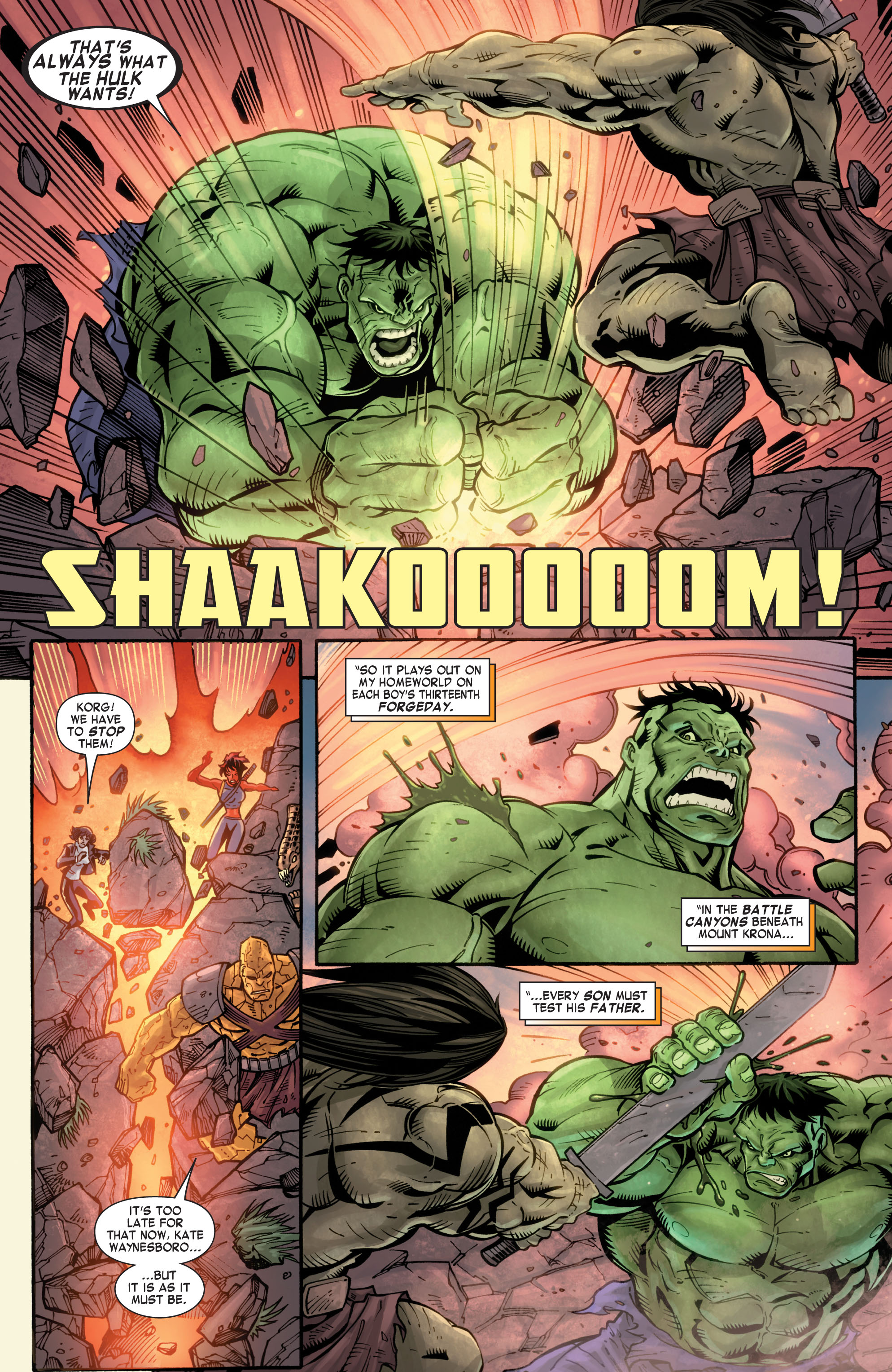 Read online Skaar: Son of Hulk comic -  Issue #12 - 5