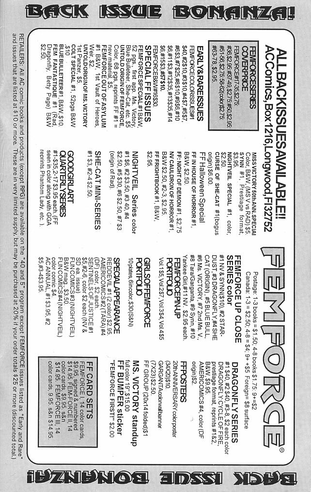 Read online Femforce comic -  Issue #79 - 35