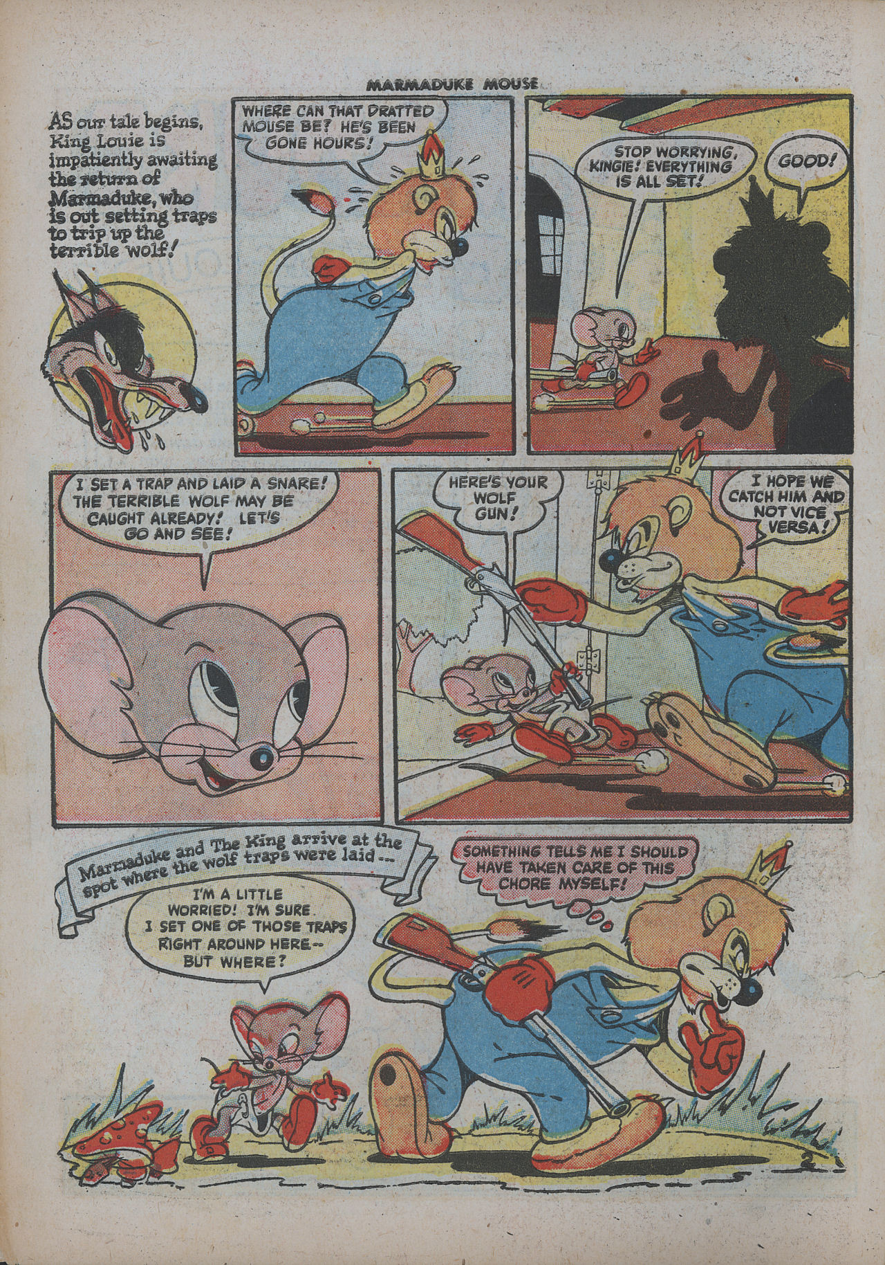 Read online Marmaduke Mouse comic -  Issue #3 - 4
