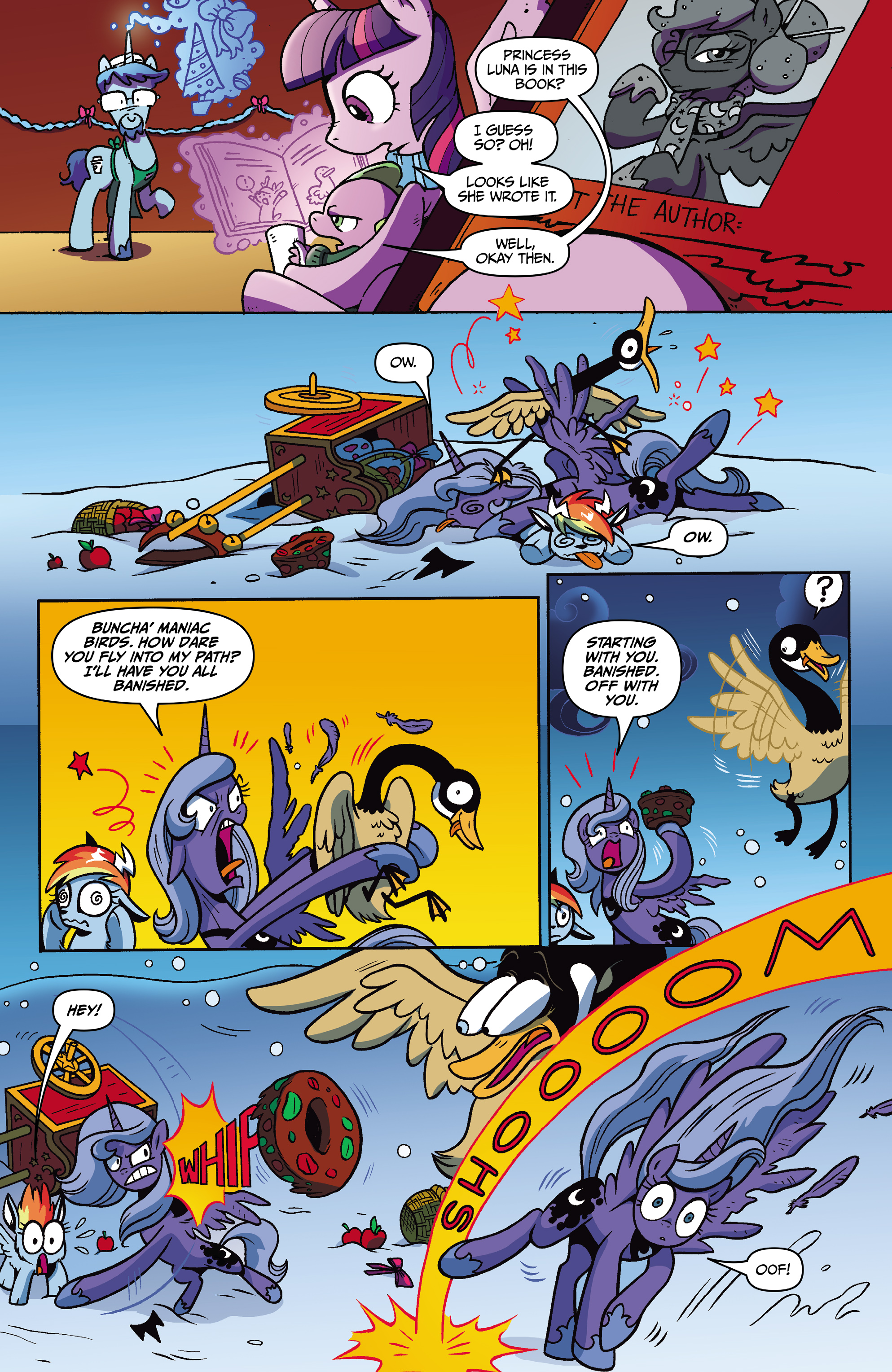 Read online My Little Pony Holiday Special comic -  Issue # Full - 8