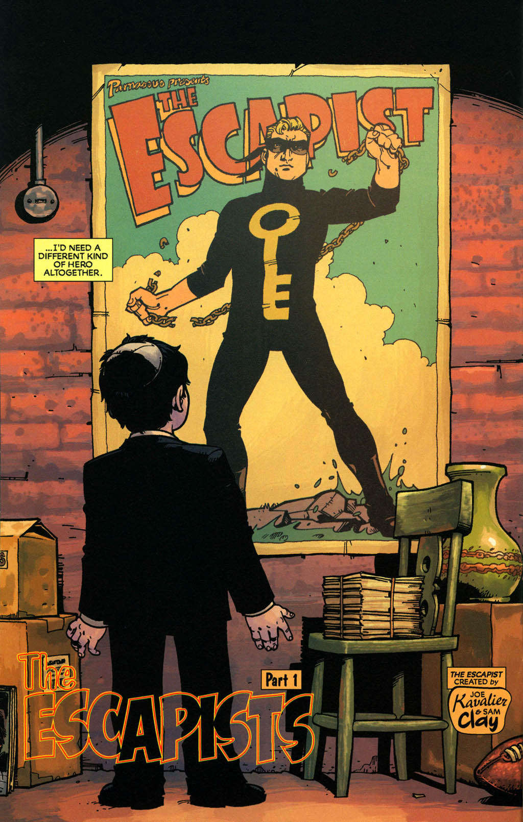 Read online The Escapists comic -  Issue #1 - 6