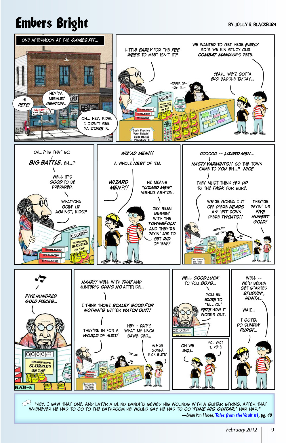 Read online Knights of the Dinner Table comic -  Issue #184 - 11