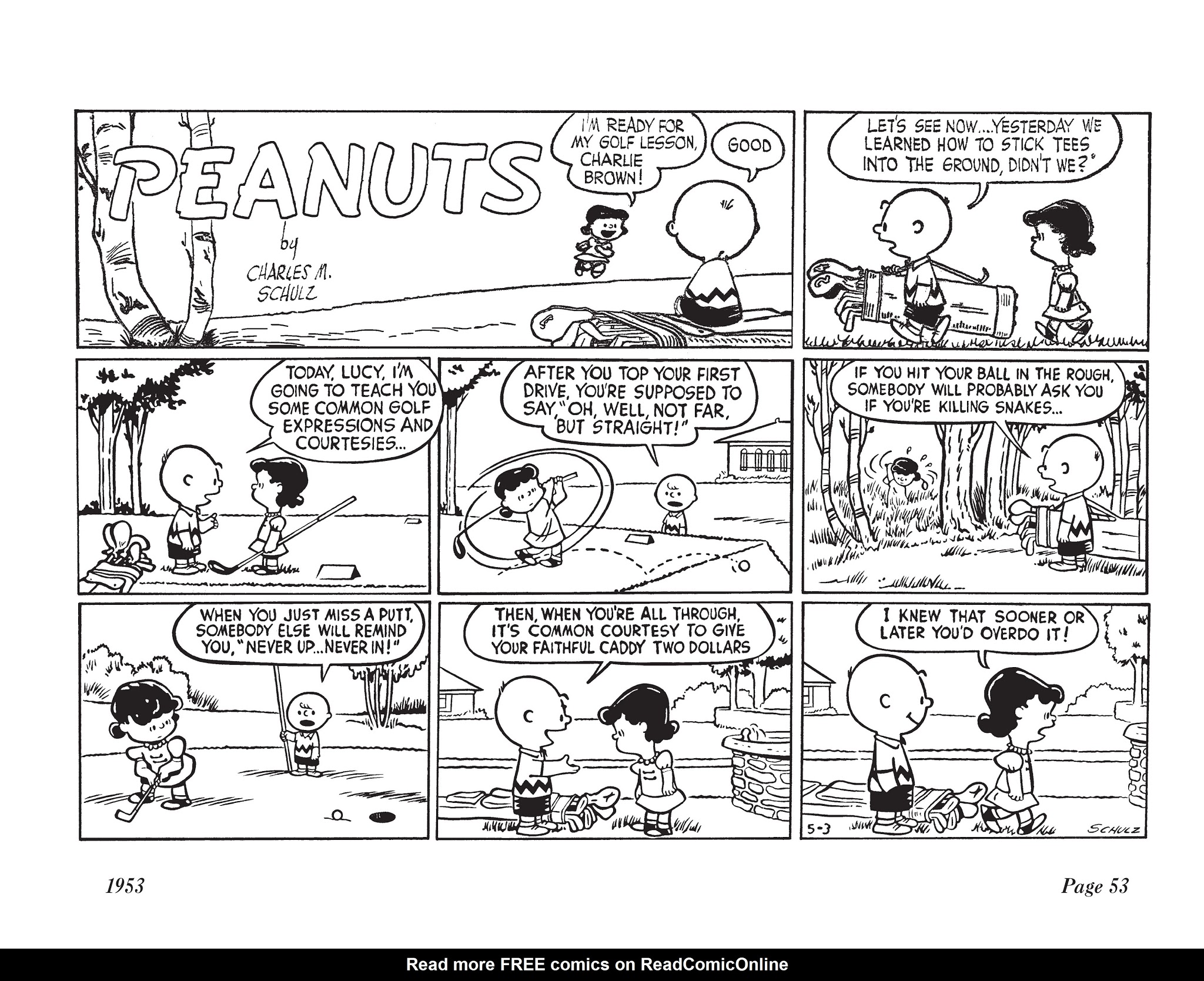 Read online The Complete Peanuts comic -  Issue # TPB 2 - 67