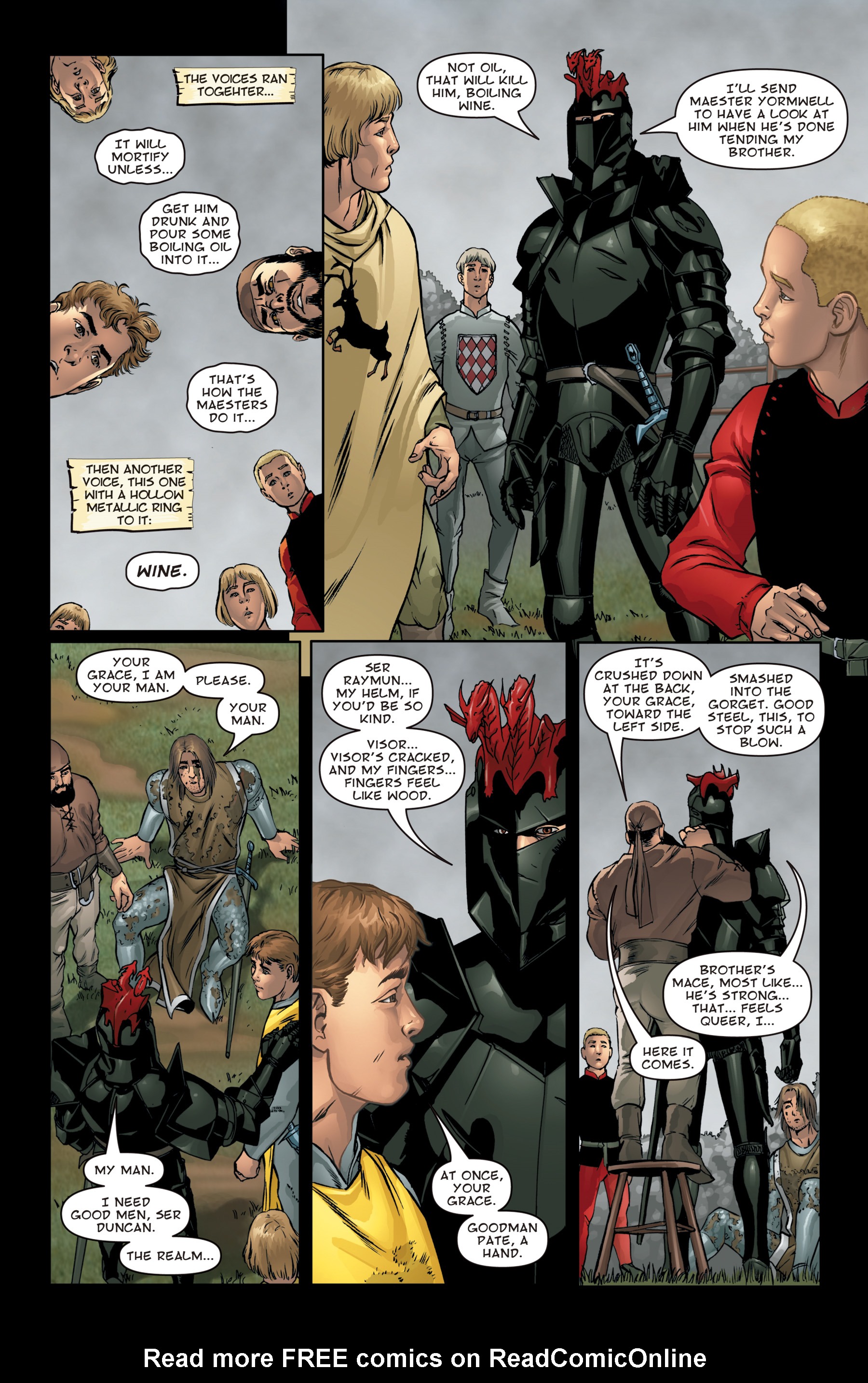 Read online The Hedge Knight: The Graphic Novel comic -  Issue # Full - 145