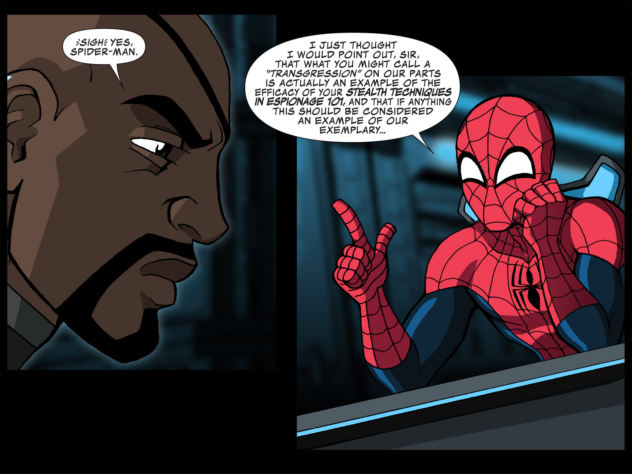 Read online Ultimate Spider-Man (Infinite Comics) (2015) comic -  Issue #24 - 31