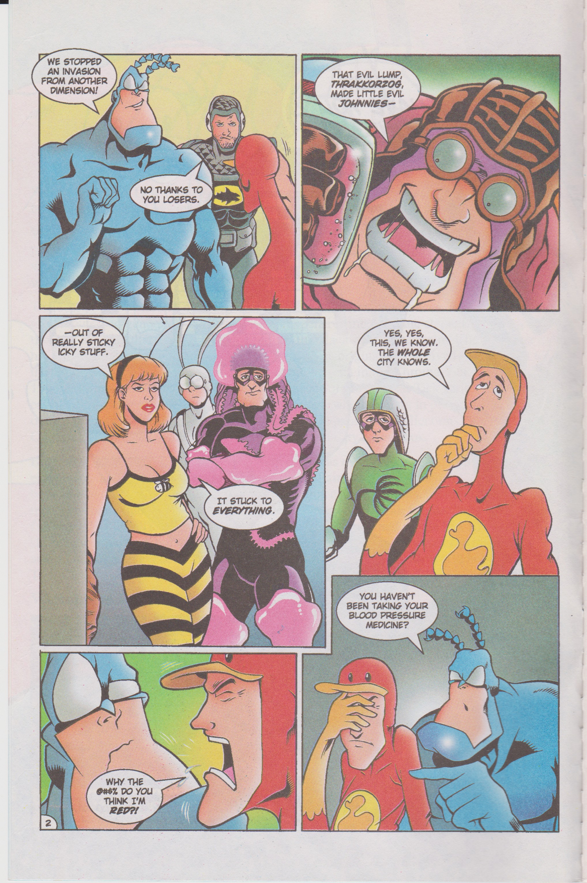 Read online The Tick Color comic -  Issue #2 - 4