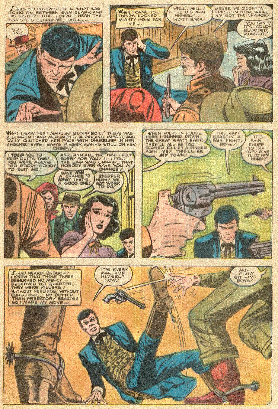 Read online Wyatt Earp comic -  Issue #32 - 10