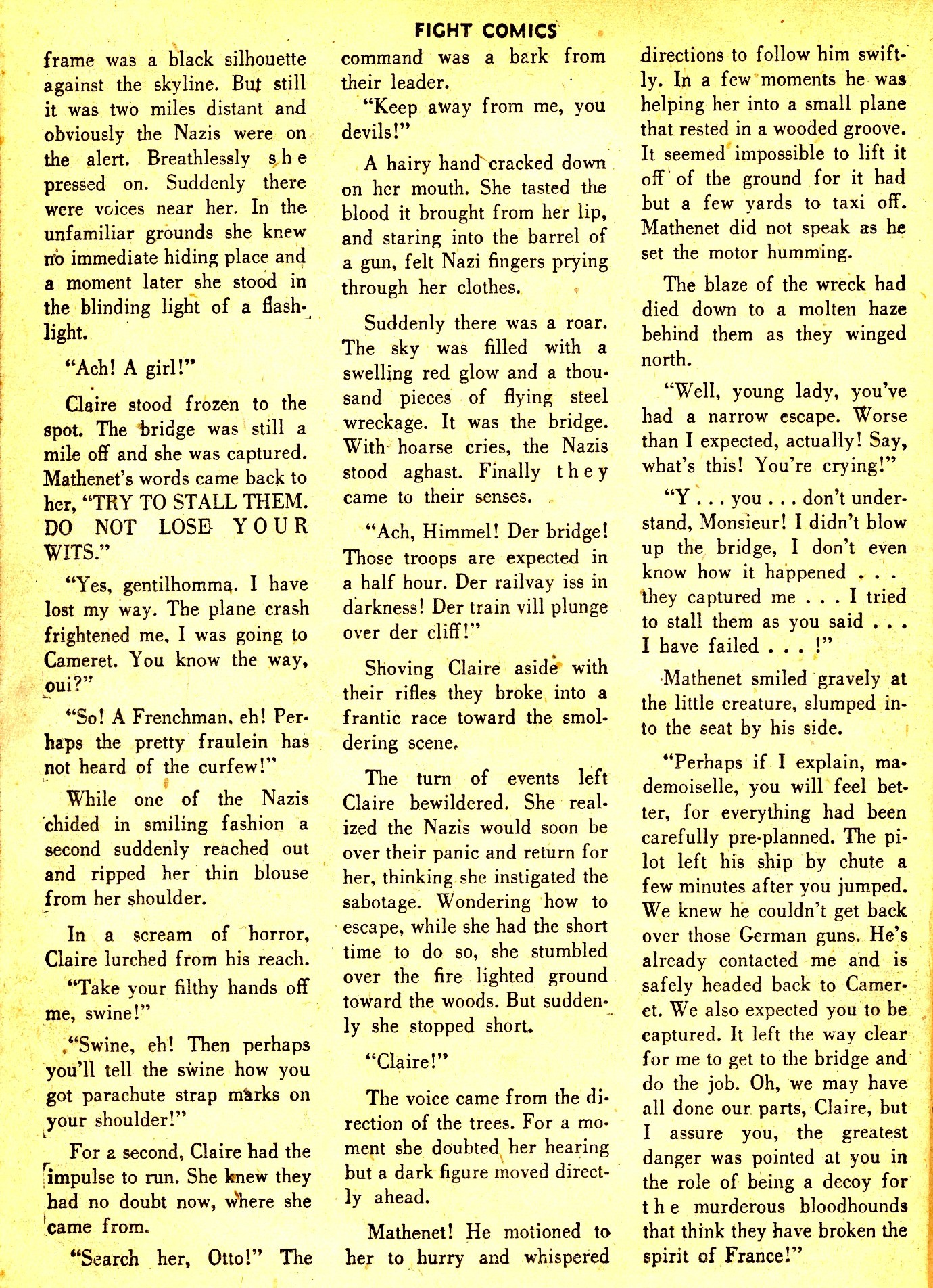 Read online Fight Comics comic -  Issue #30 - 44