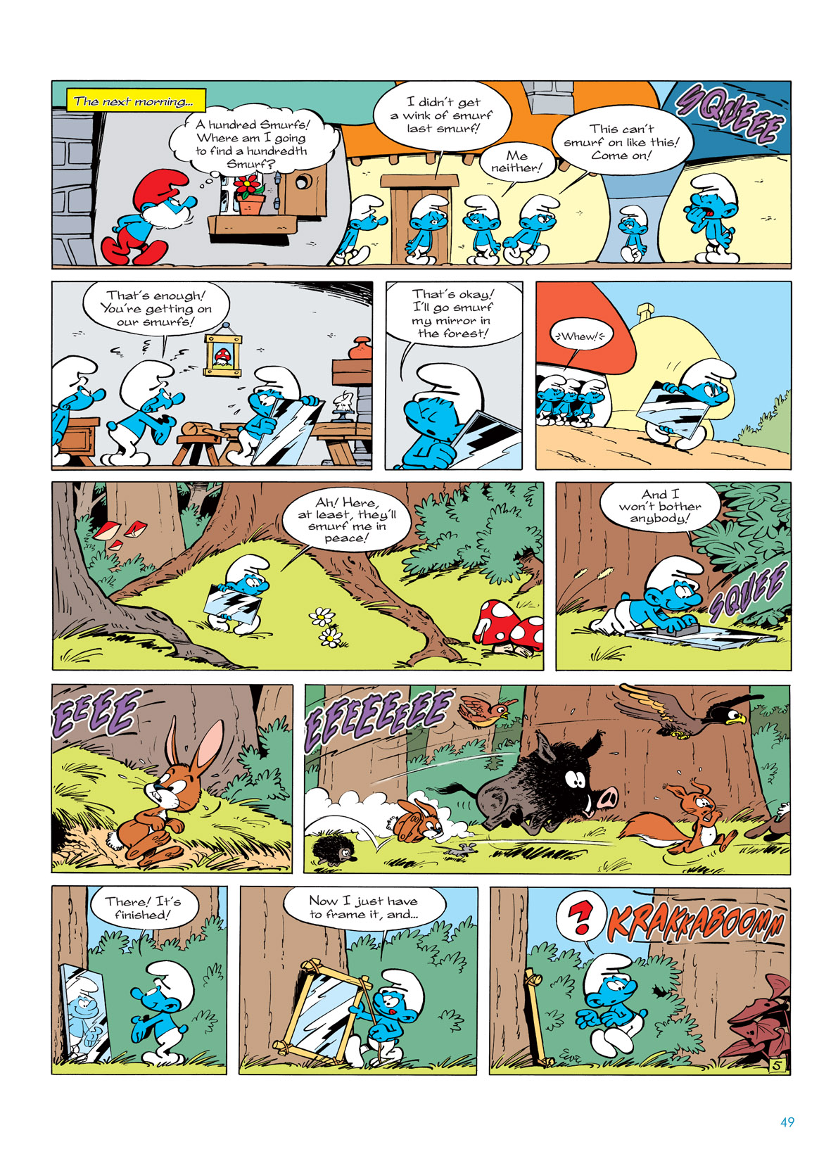 Read online The Smurfs comic -  Issue #5 - 49