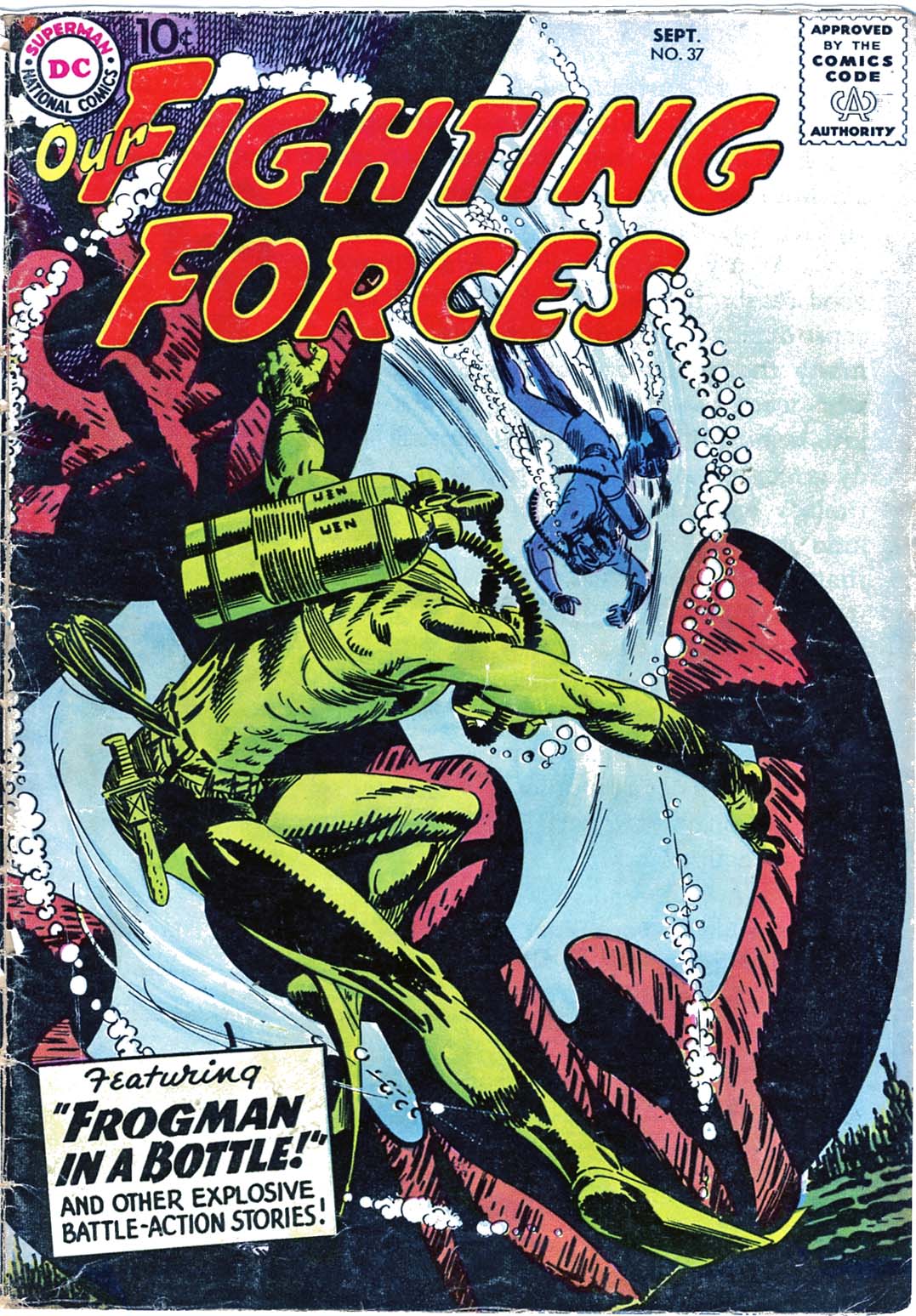 Read online Our Fighting Forces comic -  Issue #37 - 1