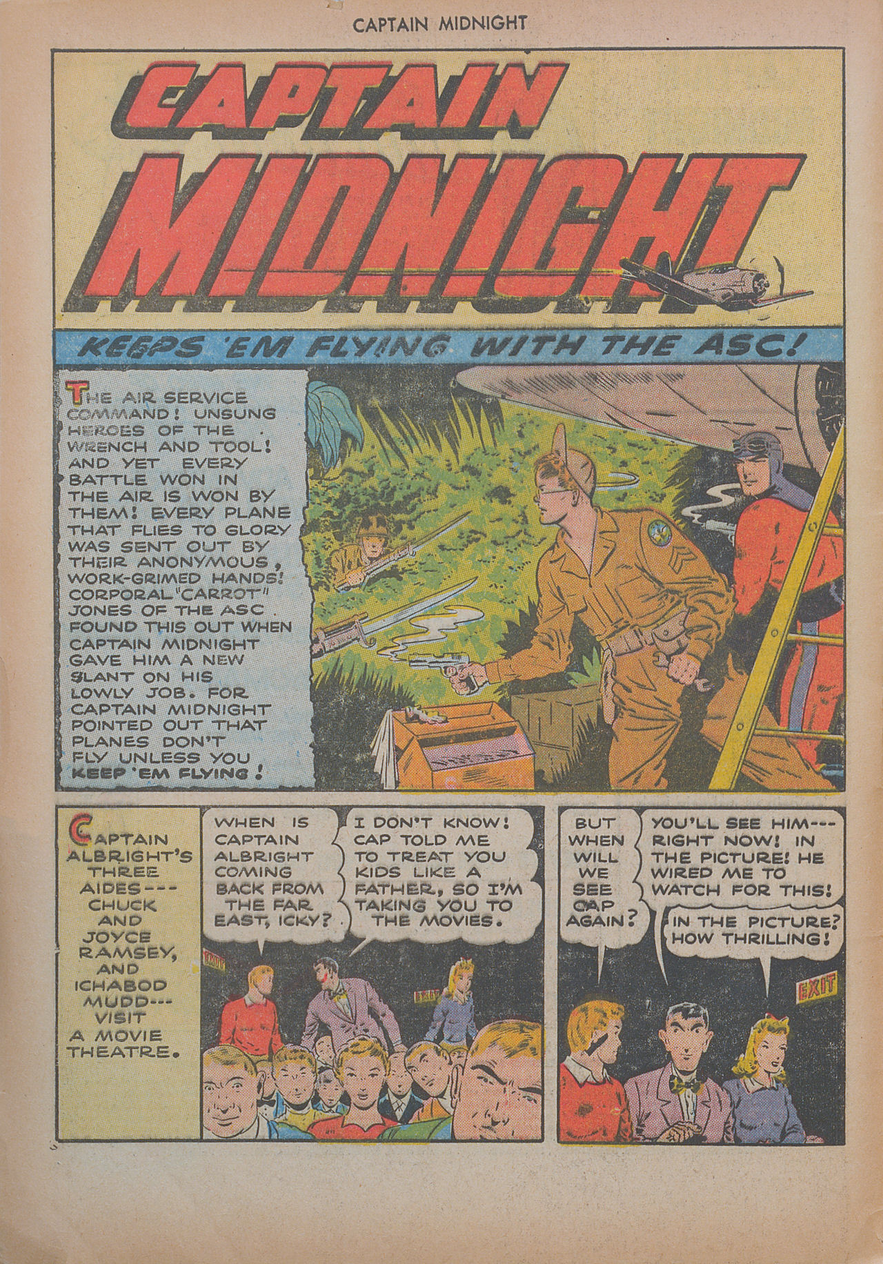 Read online Captain Midnight (1942) comic -  Issue #20 - 4