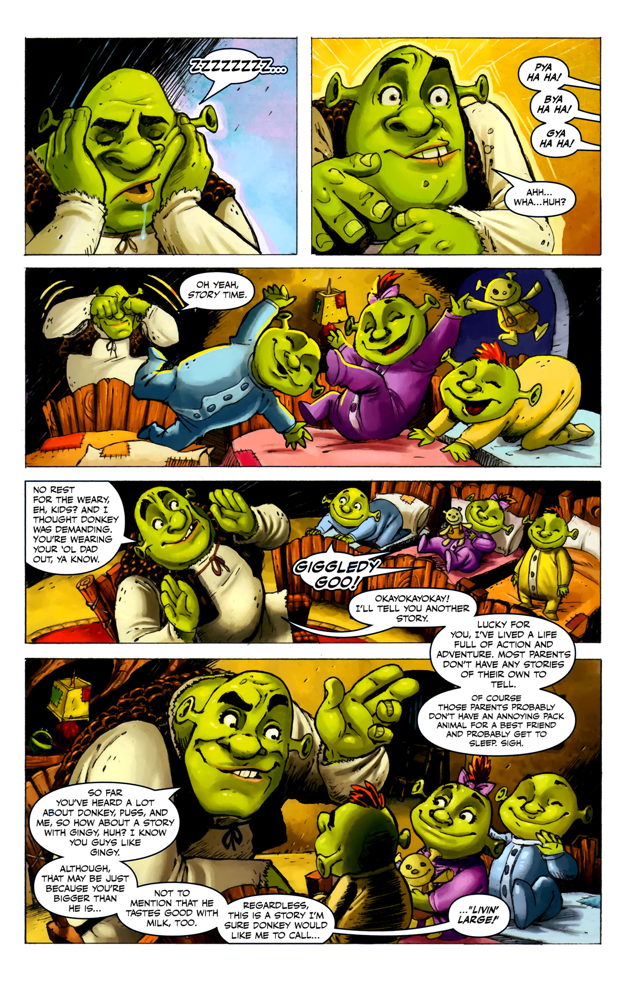Read online Shrek (2010) comic -  Issue #3 - 3