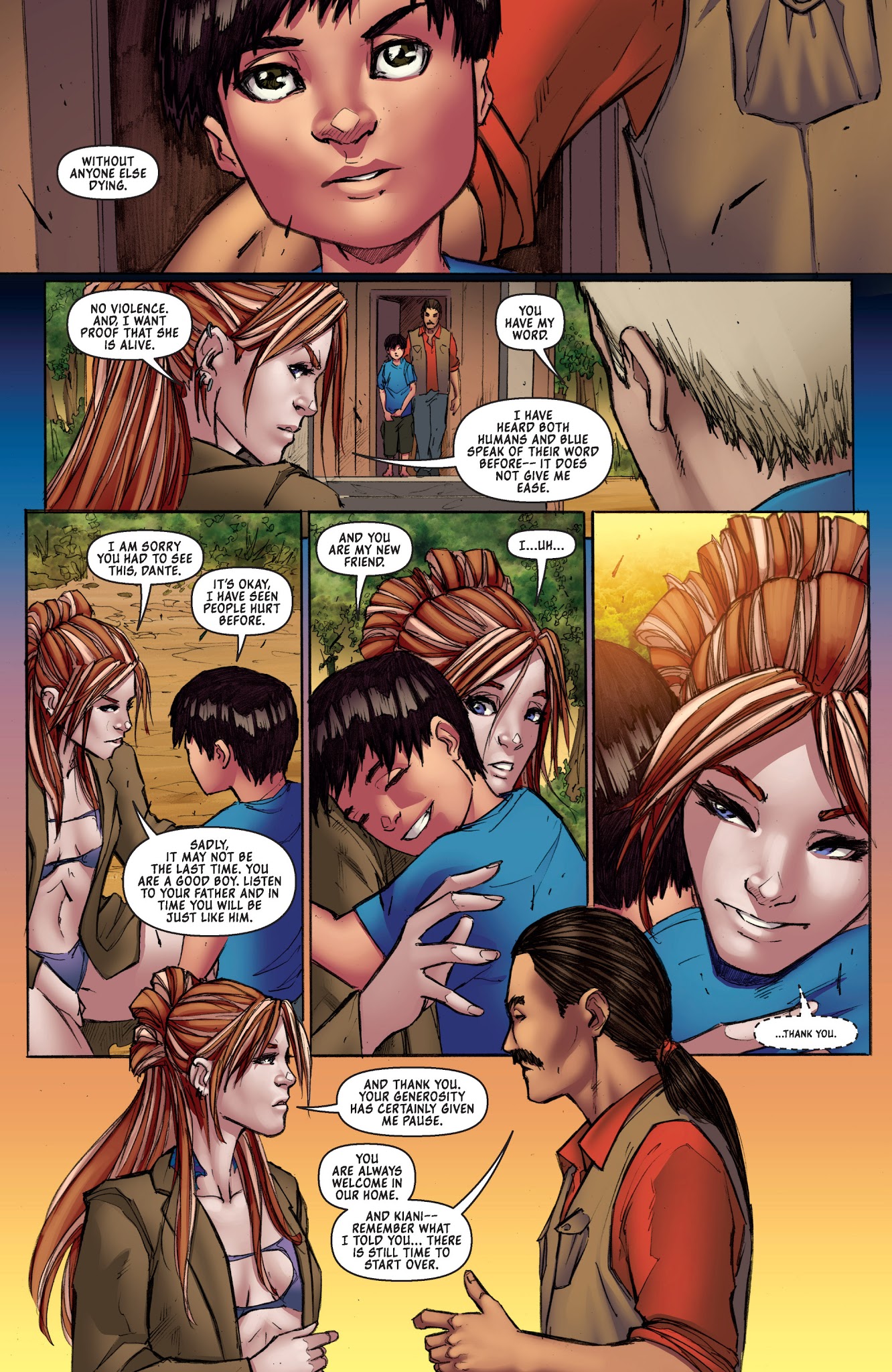 Read online Michael Turner's Fathom: Kiani (2014) comic -  Issue #2 - 7