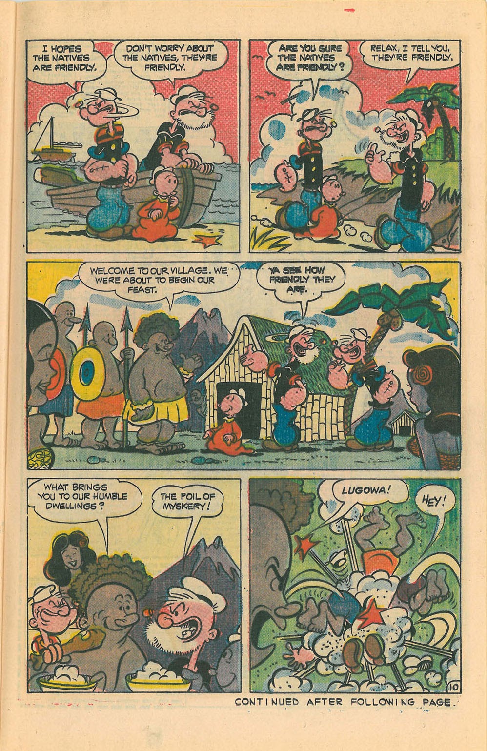 Read online Popeye (1948) comic -  Issue #122 - 13