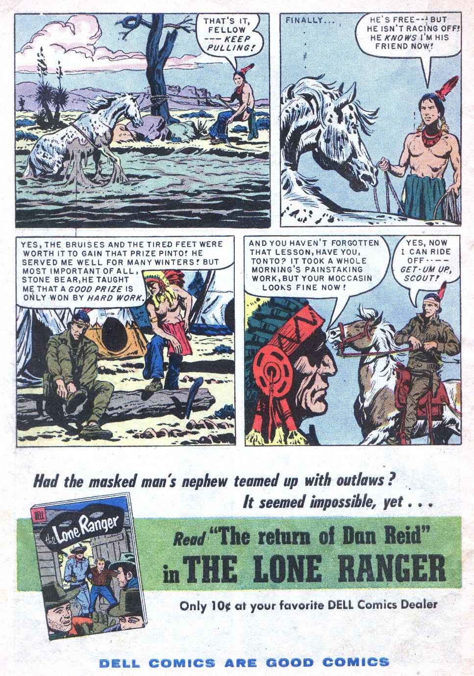 Read online Lone Ranger's Companion Tonto comic -  Issue #25 - 34