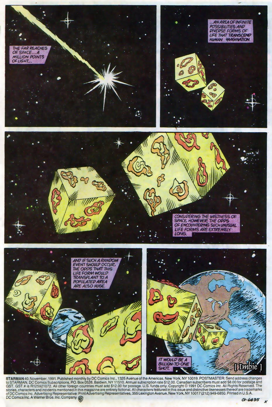 Read online Starman (1988) comic -  Issue #40 - 2