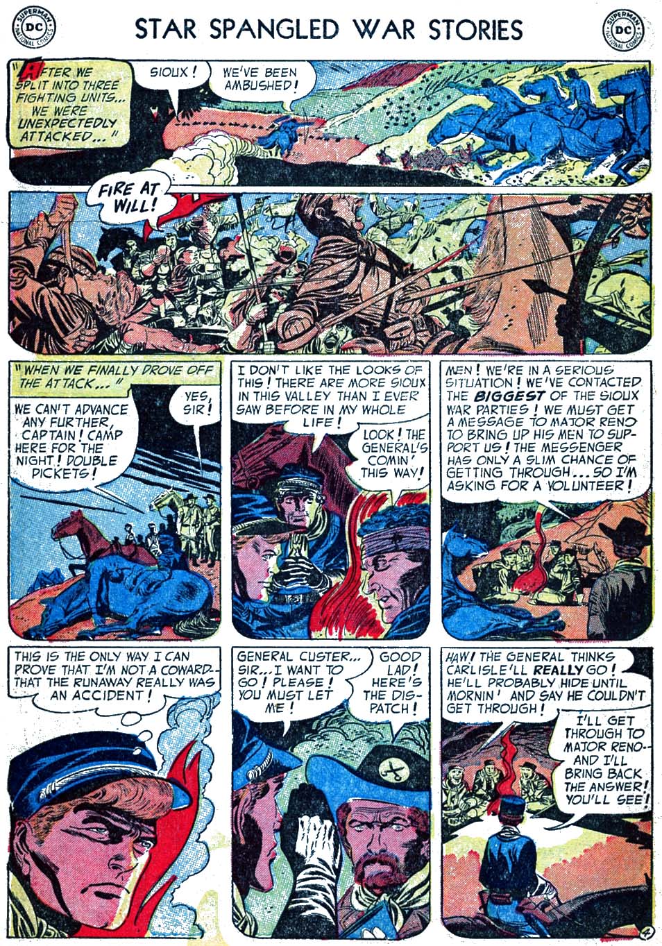 Read online Star Spangled War Stories (1952) comic -  Issue #16 - 6