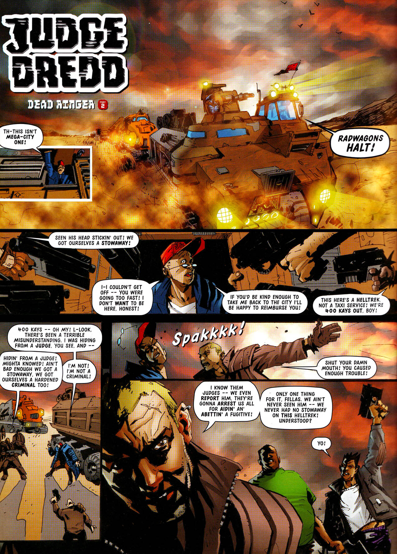 Read online Judge Dredd Megazine (vol. 3) comic -  Issue #65 - 3