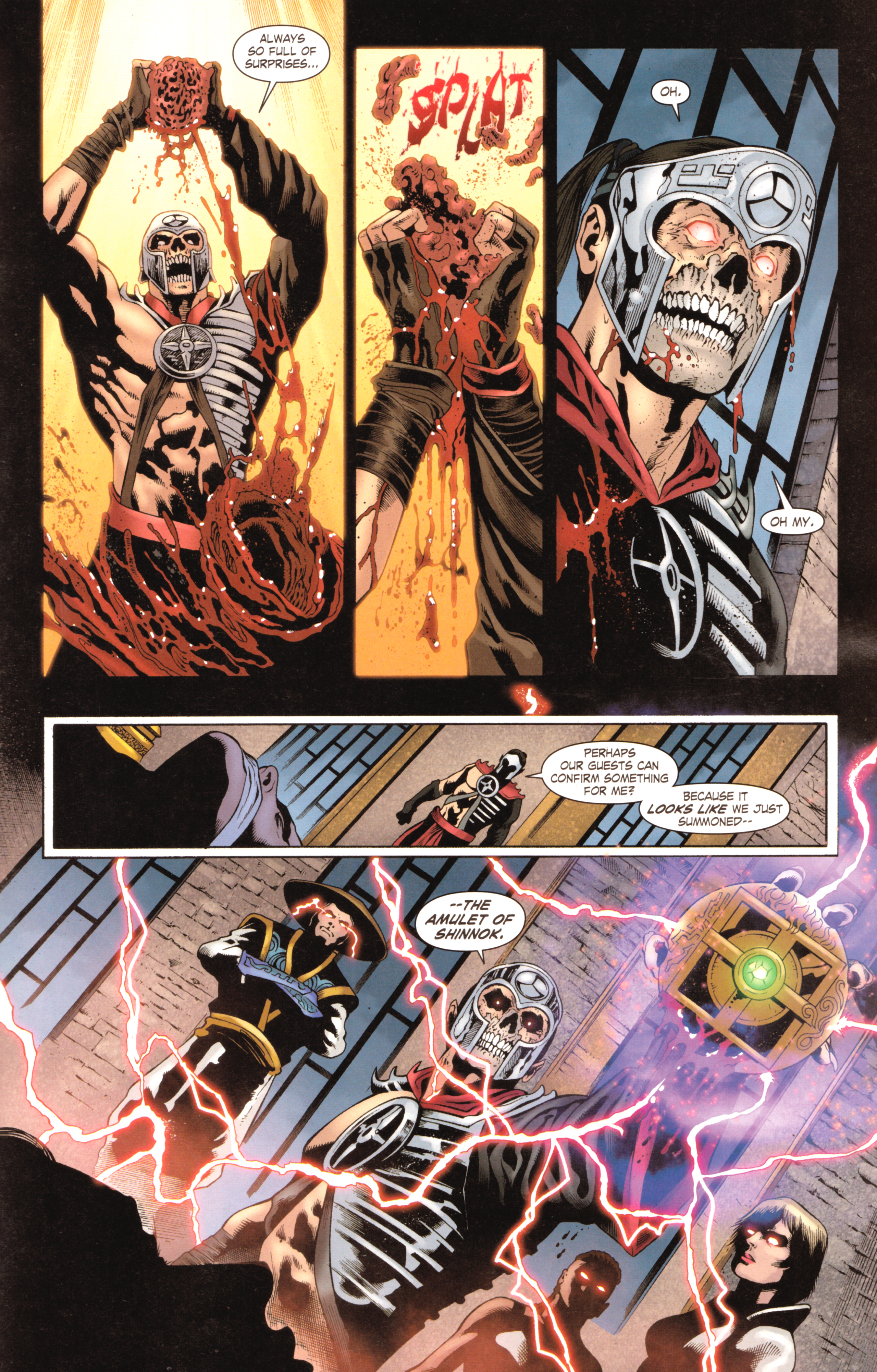 Read online Mortal Kombat X [II] comic -  Issue #10 - 27