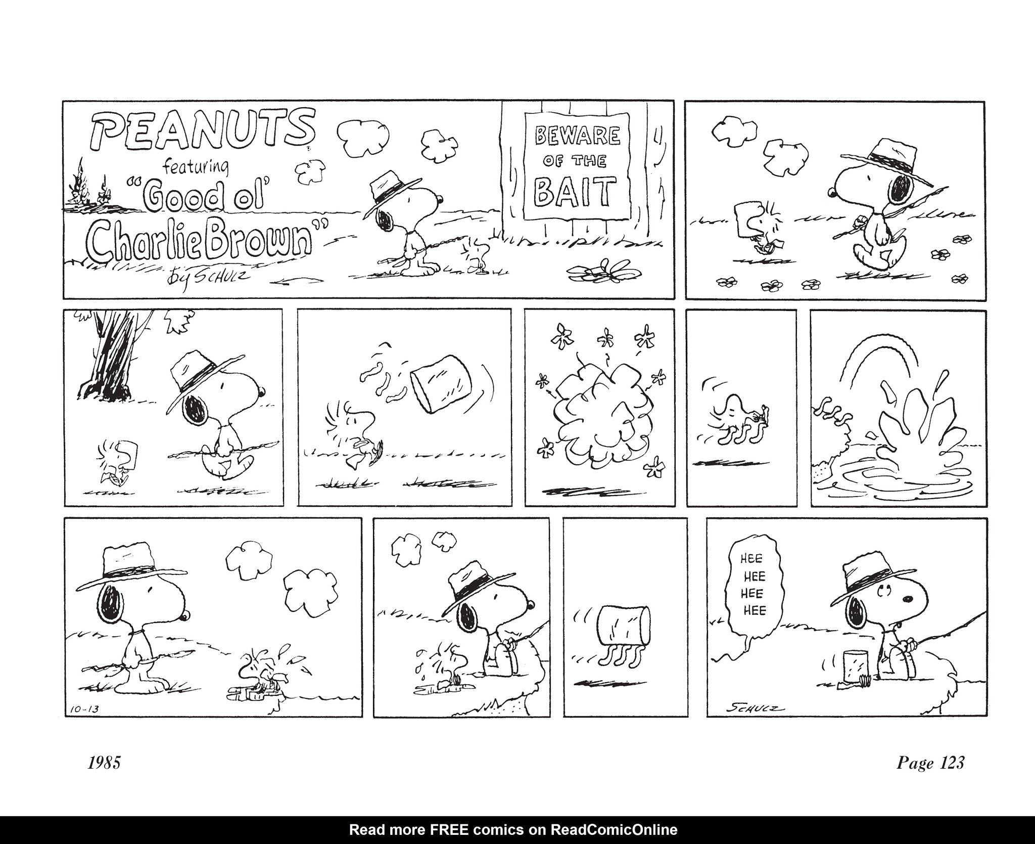 Read online The Complete Peanuts comic -  Issue # TPB 18 - 135