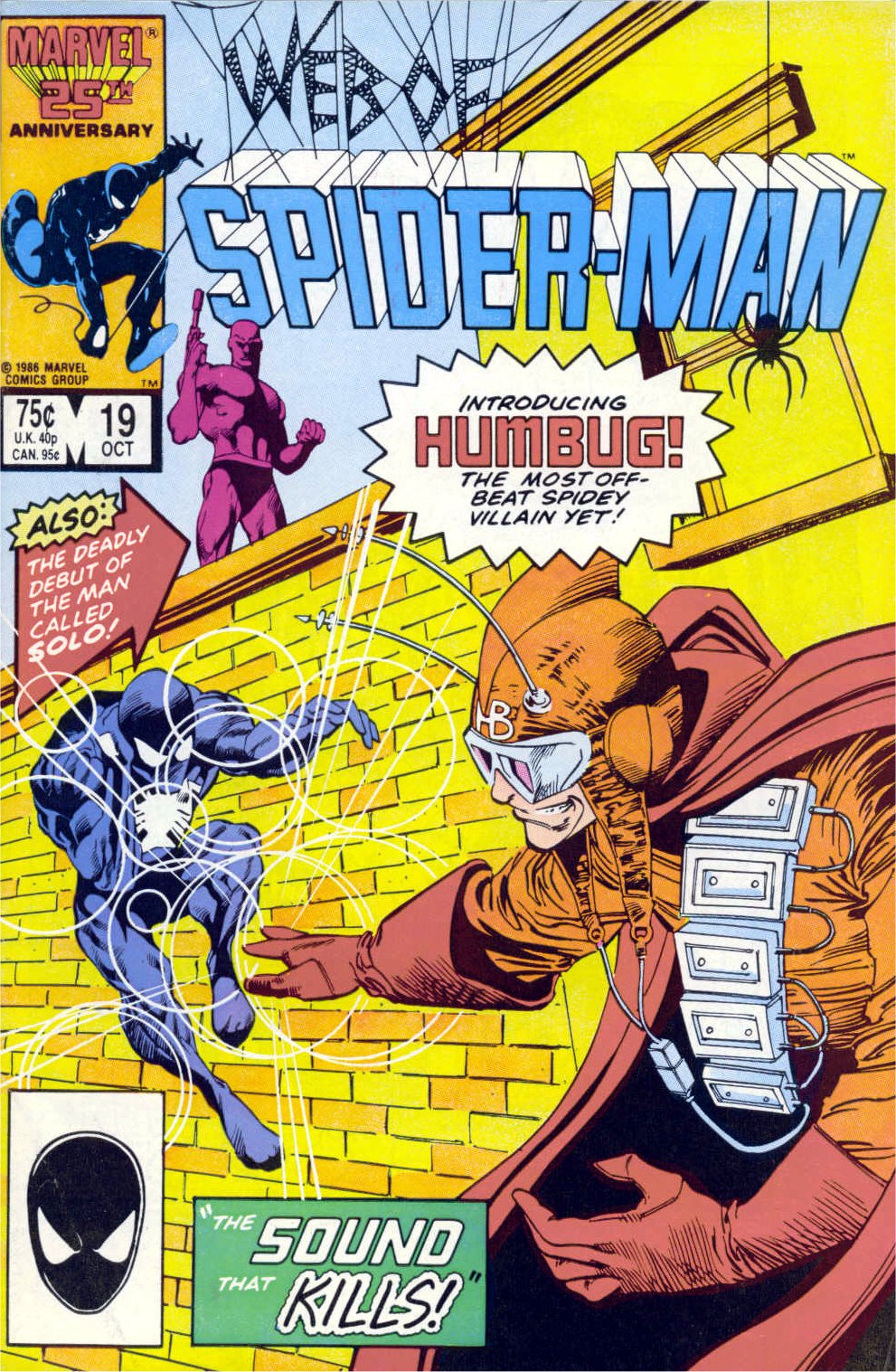 Read online Web of Spider-Man (1985) comic -  Issue #19 - 1