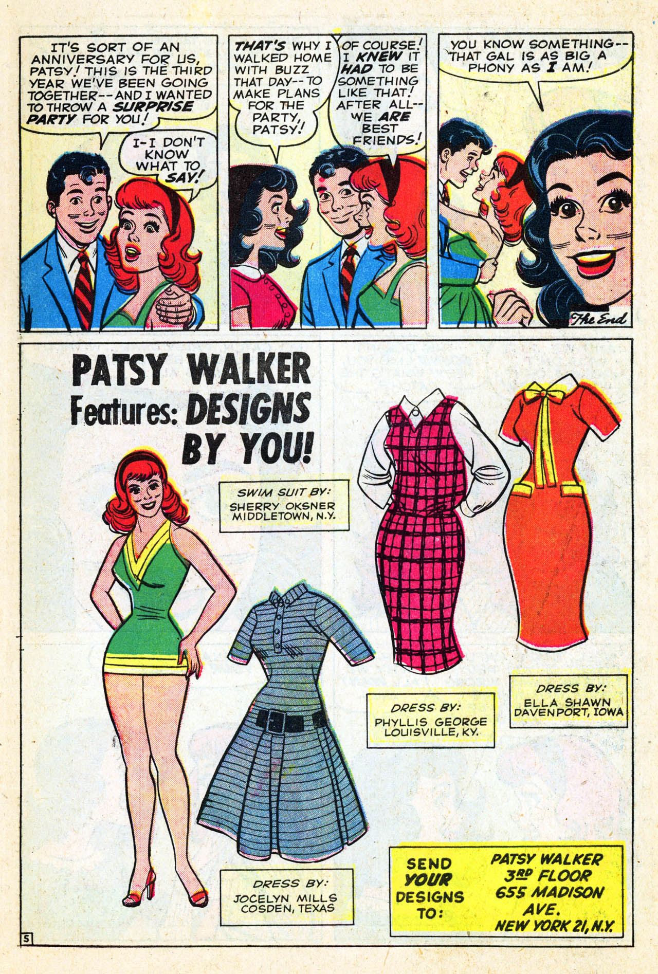 Read online Patsy Walker comic -  Issue #81 - 7