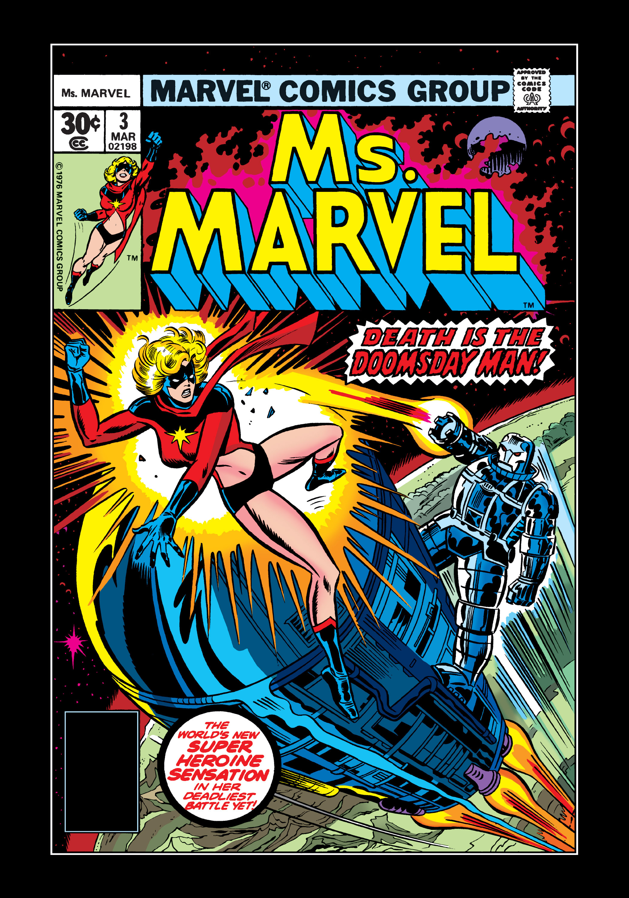 Read online Ms. Marvel (1977) comic -  Issue #3 - 1