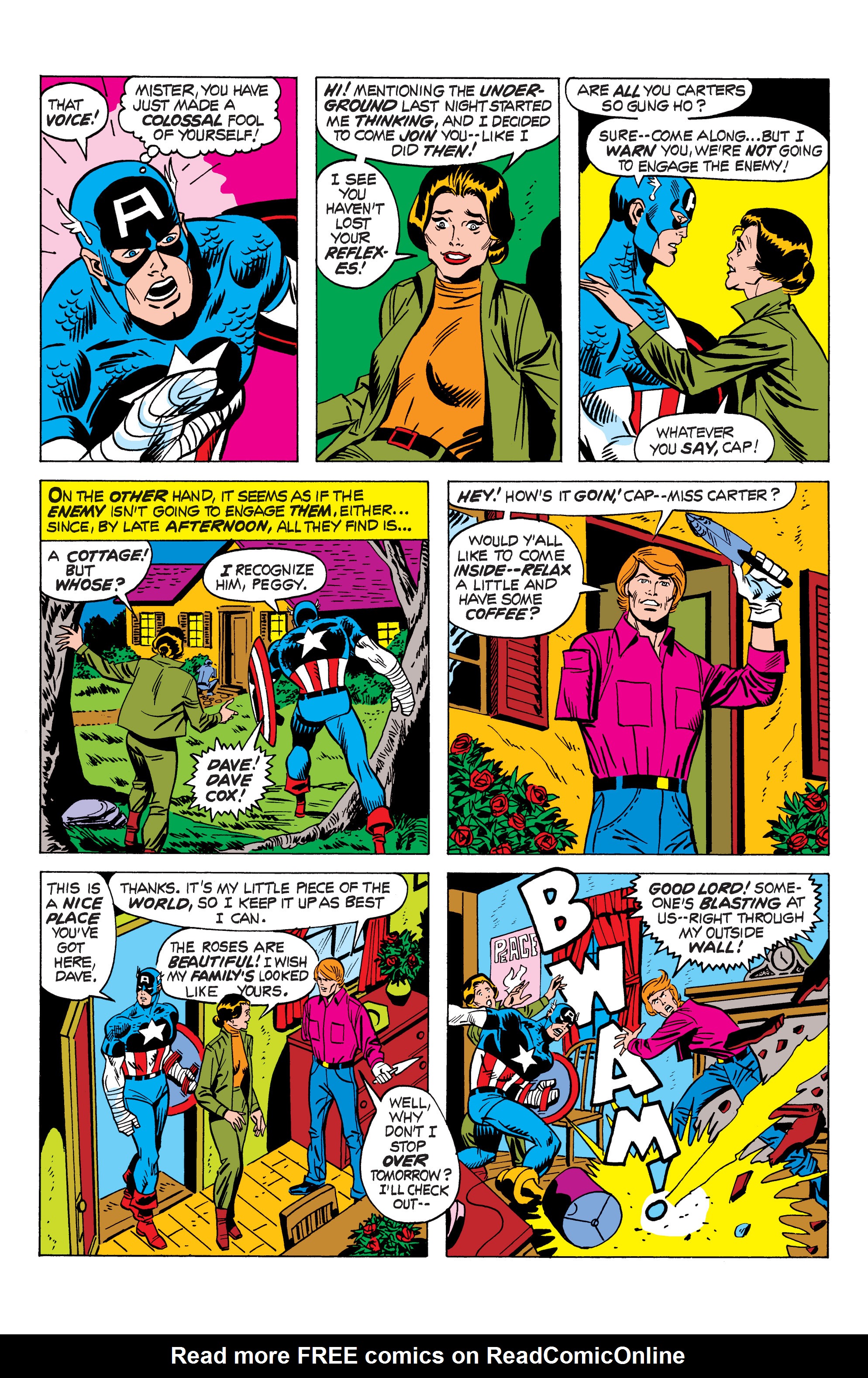 Read online Marvel Masterworks: Captain America comic -  Issue # TPB 8 (Part 1) - 82