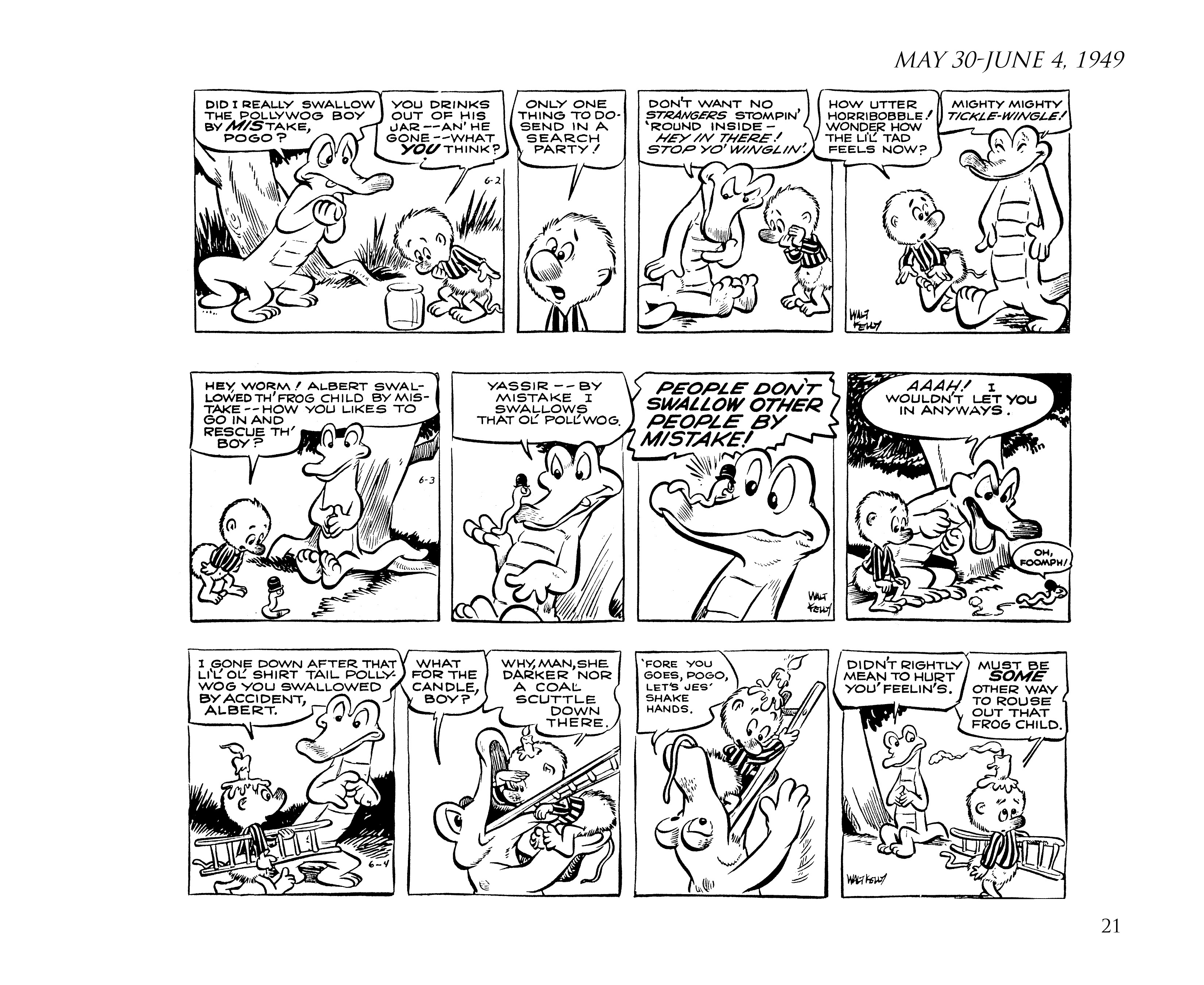 Read online Pogo by Walt Kelly: The Complete Syndicated Comic Strips comic -  Issue # TPB 1 (Part 1) - 39