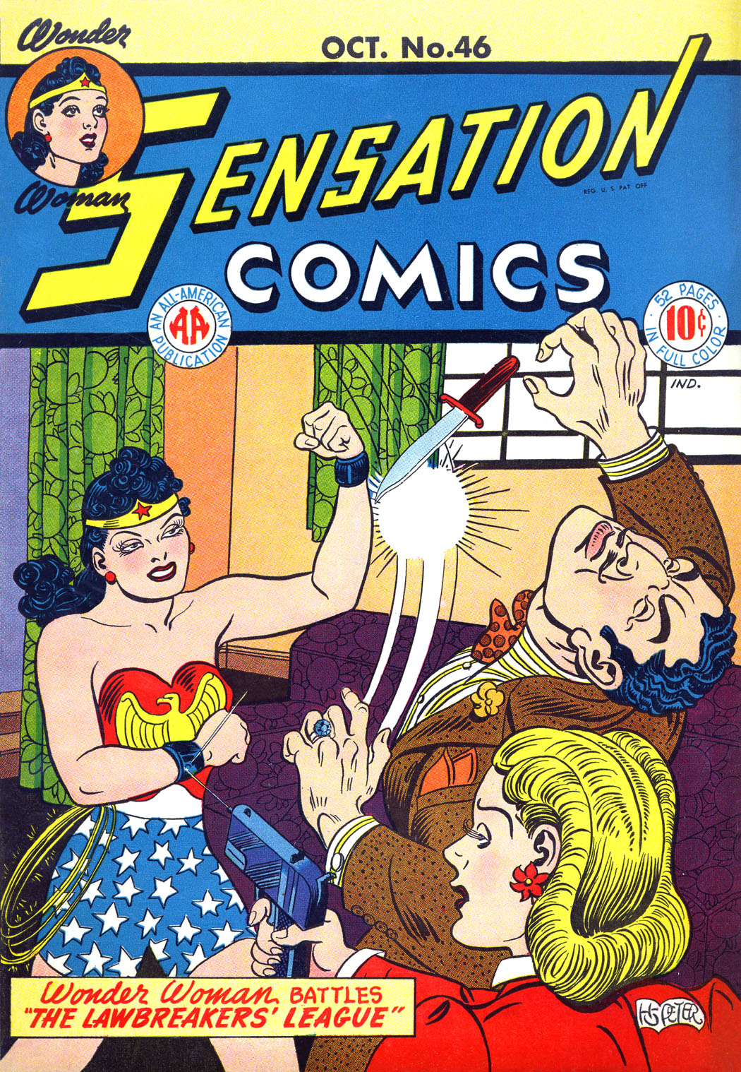 Read online Sensation (Mystery) Comics comic -  Issue #46 - 1