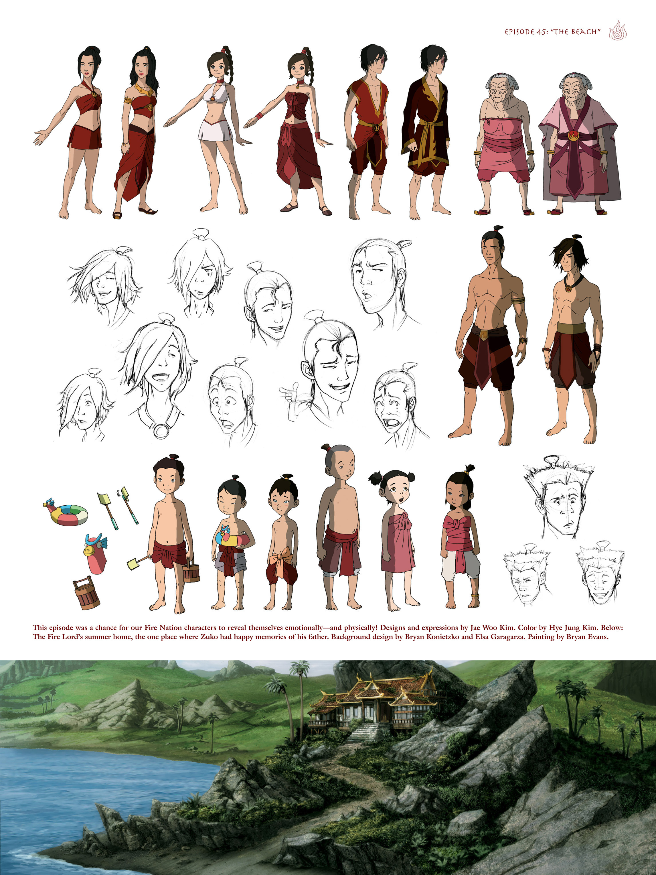 Read online Avatar: The Last Airbender - The Art of the Animated Series comic -  Issue # TPB (Part 2) - 40