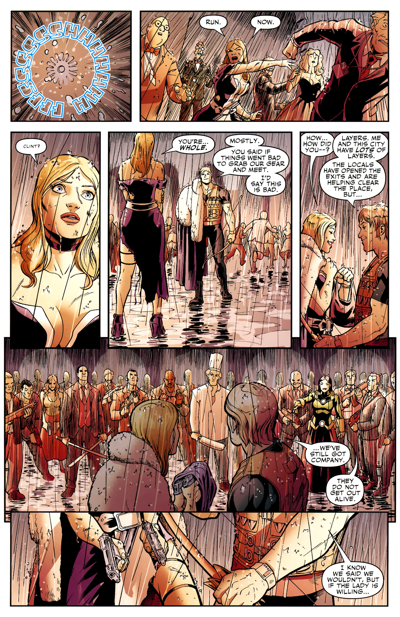 Read online New Avengers: The Reunion comic -  Issue #4 - 11