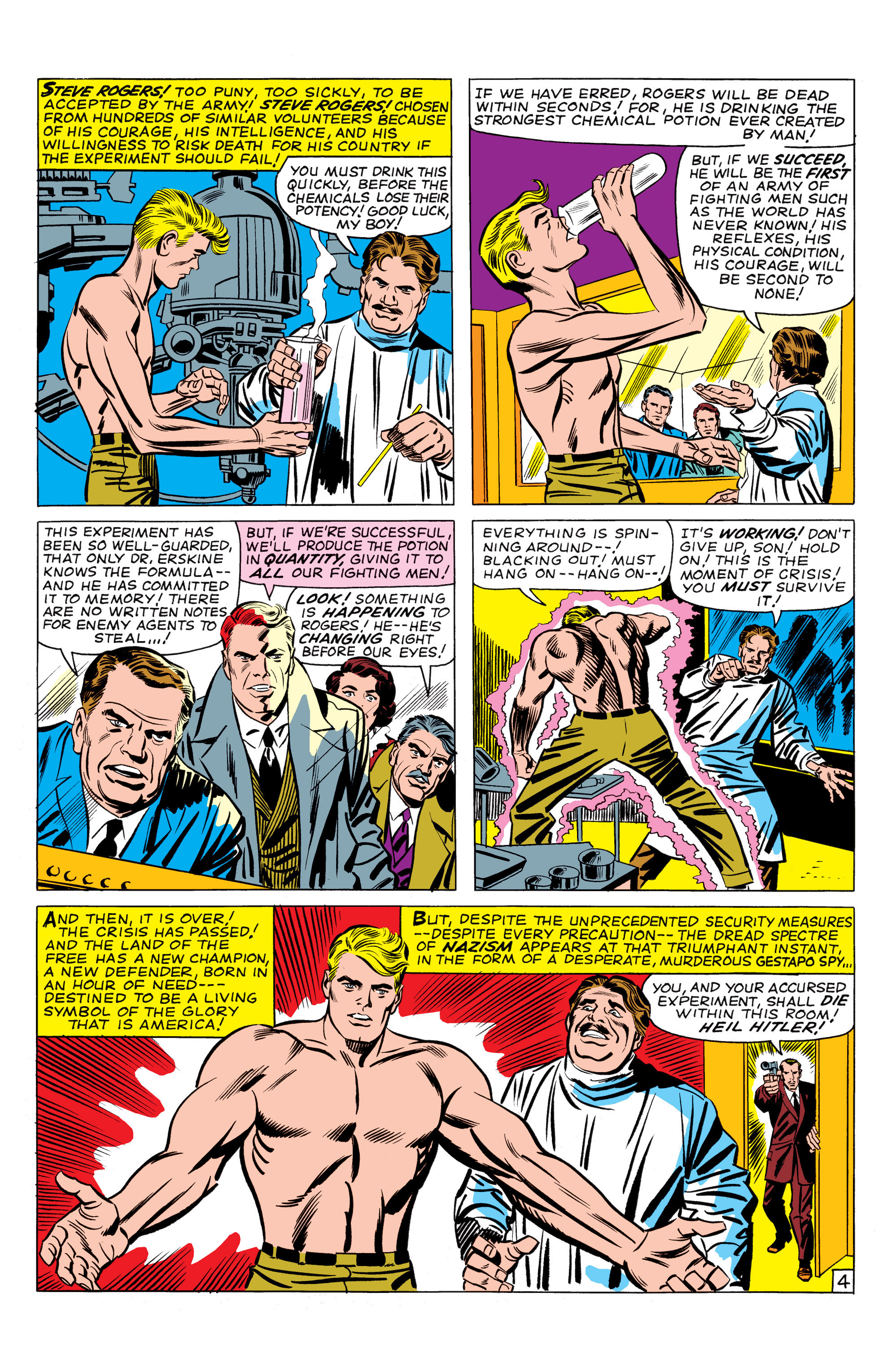 Read online Marvel Masterworks: Captain America comic -  Issue # TPB 1 (Part 1) - 54