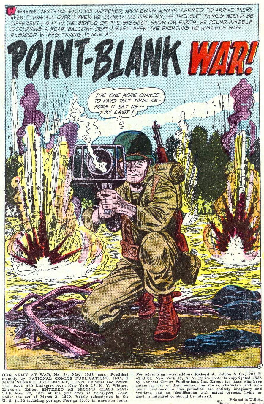 Read online Our Army at War (1952) comic -  Issue #34 - 4