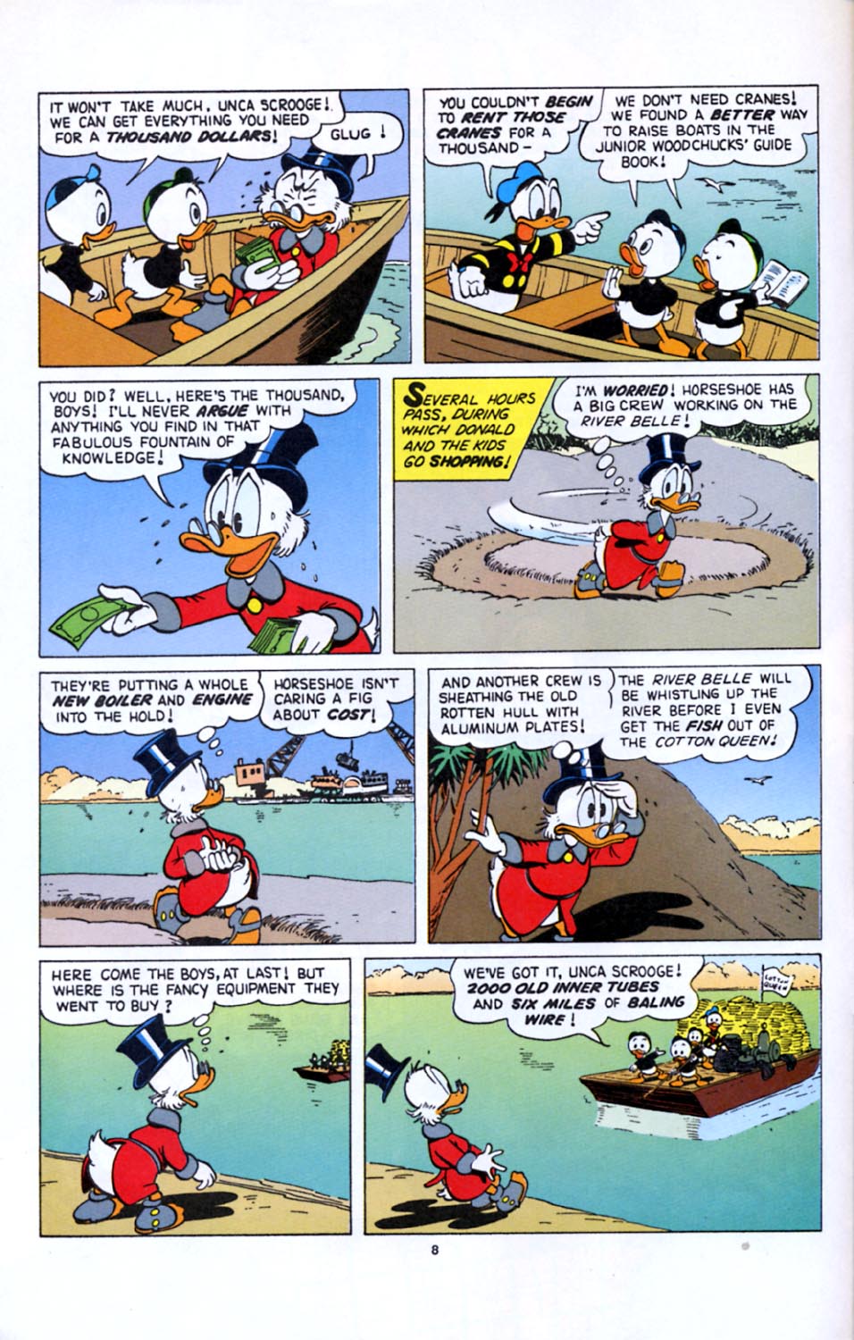 Read online Uncle Scrooge (1953) comic -  Issue #277 - 9