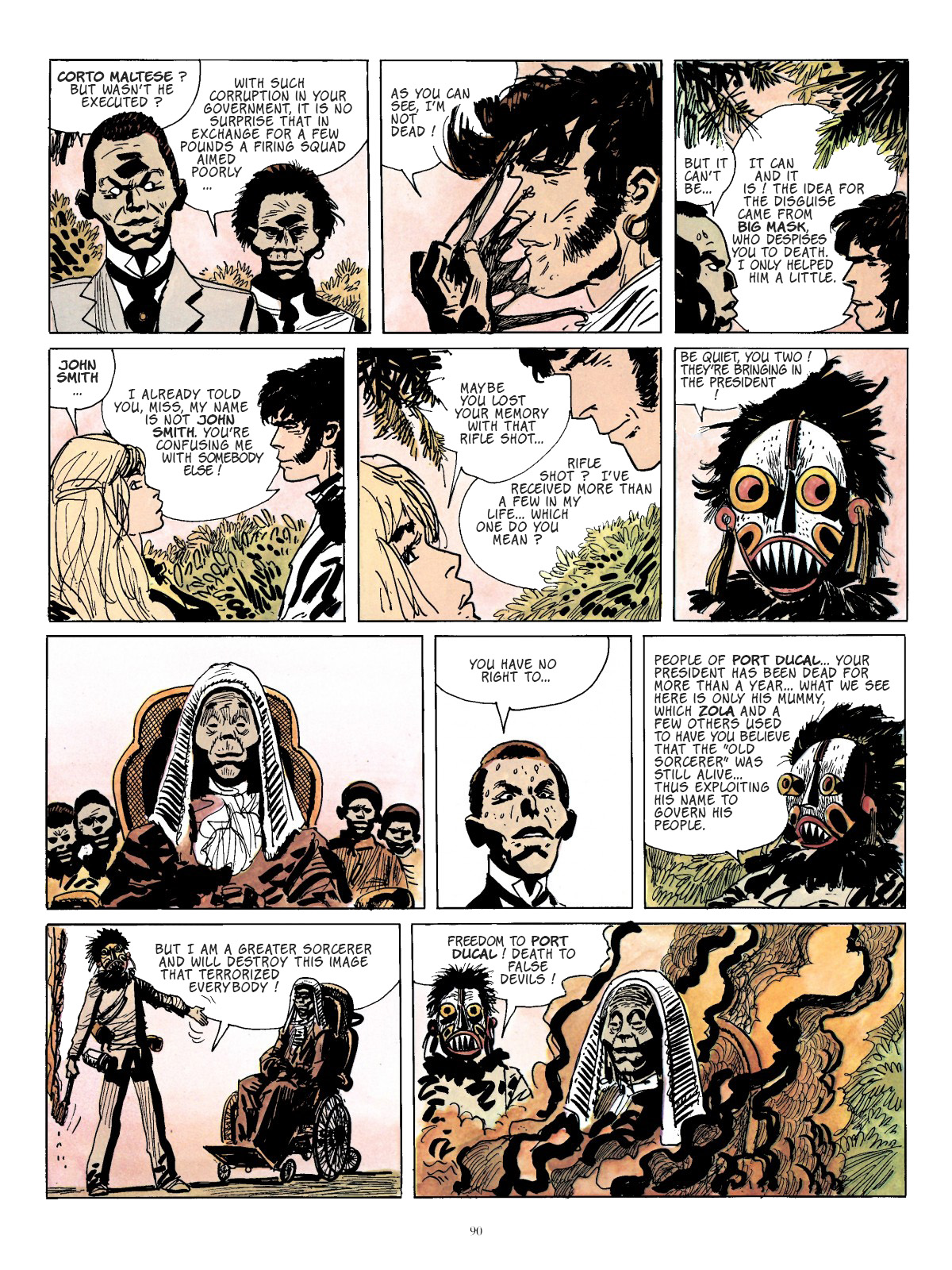 Read online Corto Maltese comic -  Issue # TPB 5 - 81