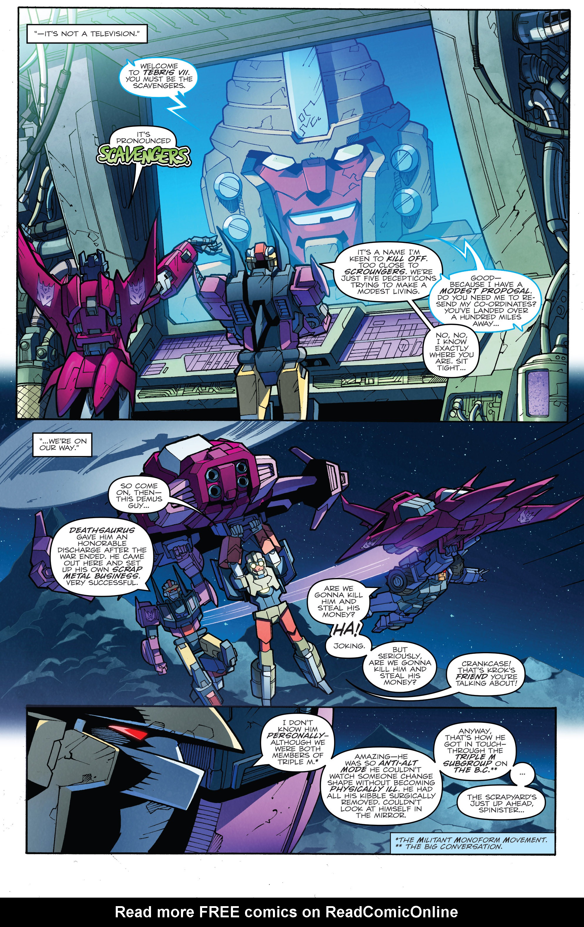 Read online The Transformers: More Than Meets The Eye comic -  Issue #45 - 17