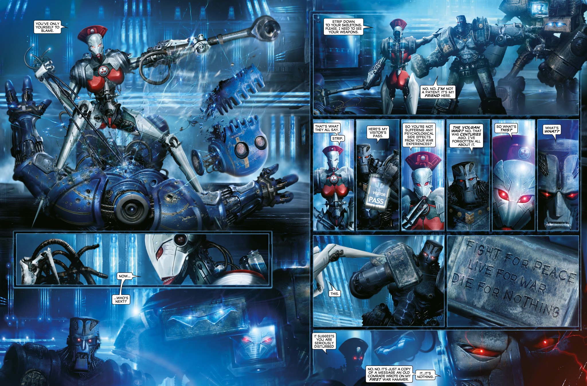 Read online ABC Warriors: The Mek Files comic -  Issue # TPB 4 - 8