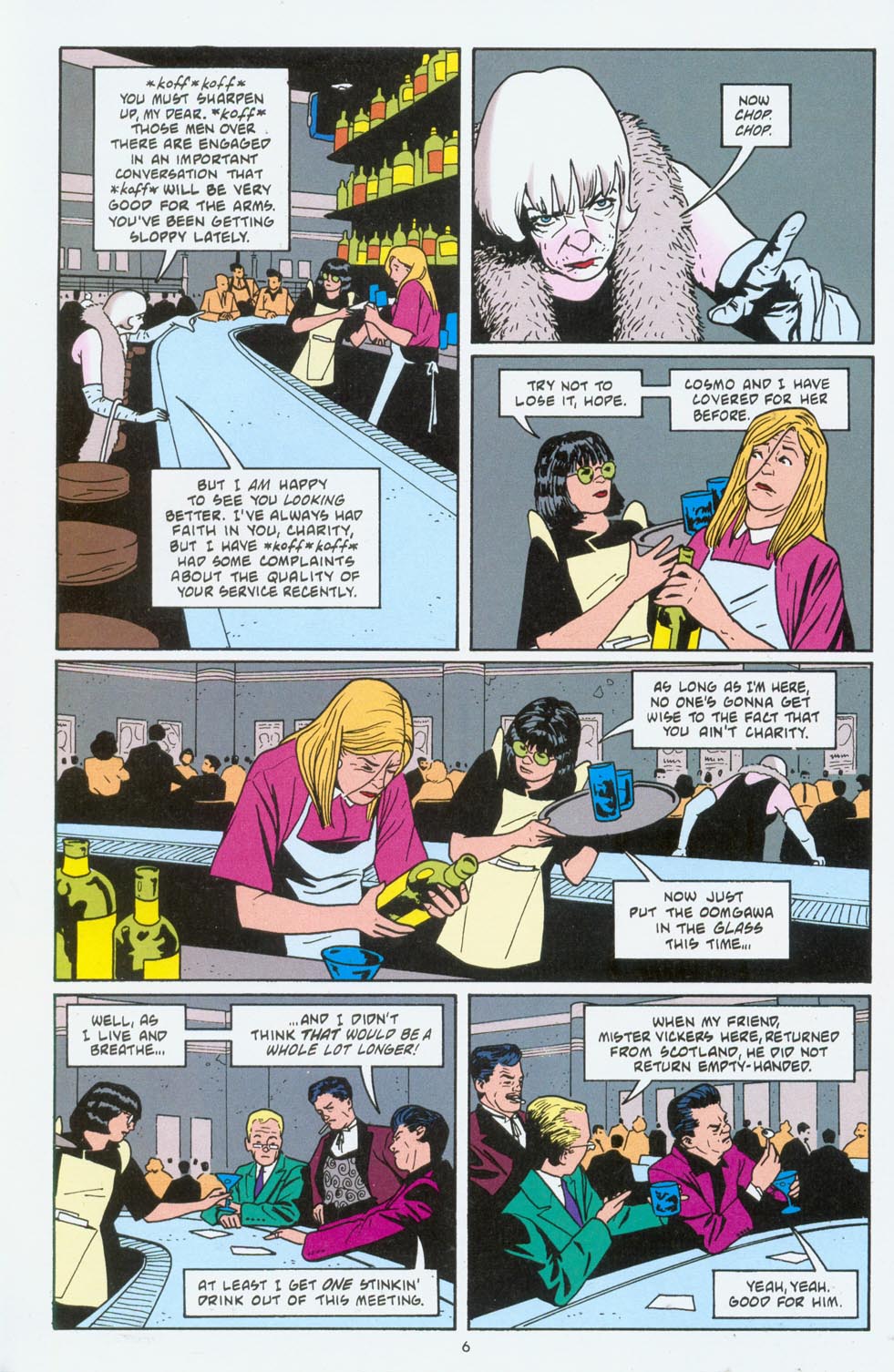 Read online Terminal City: Aerial Graffiti comic -  Issue #4 - 7