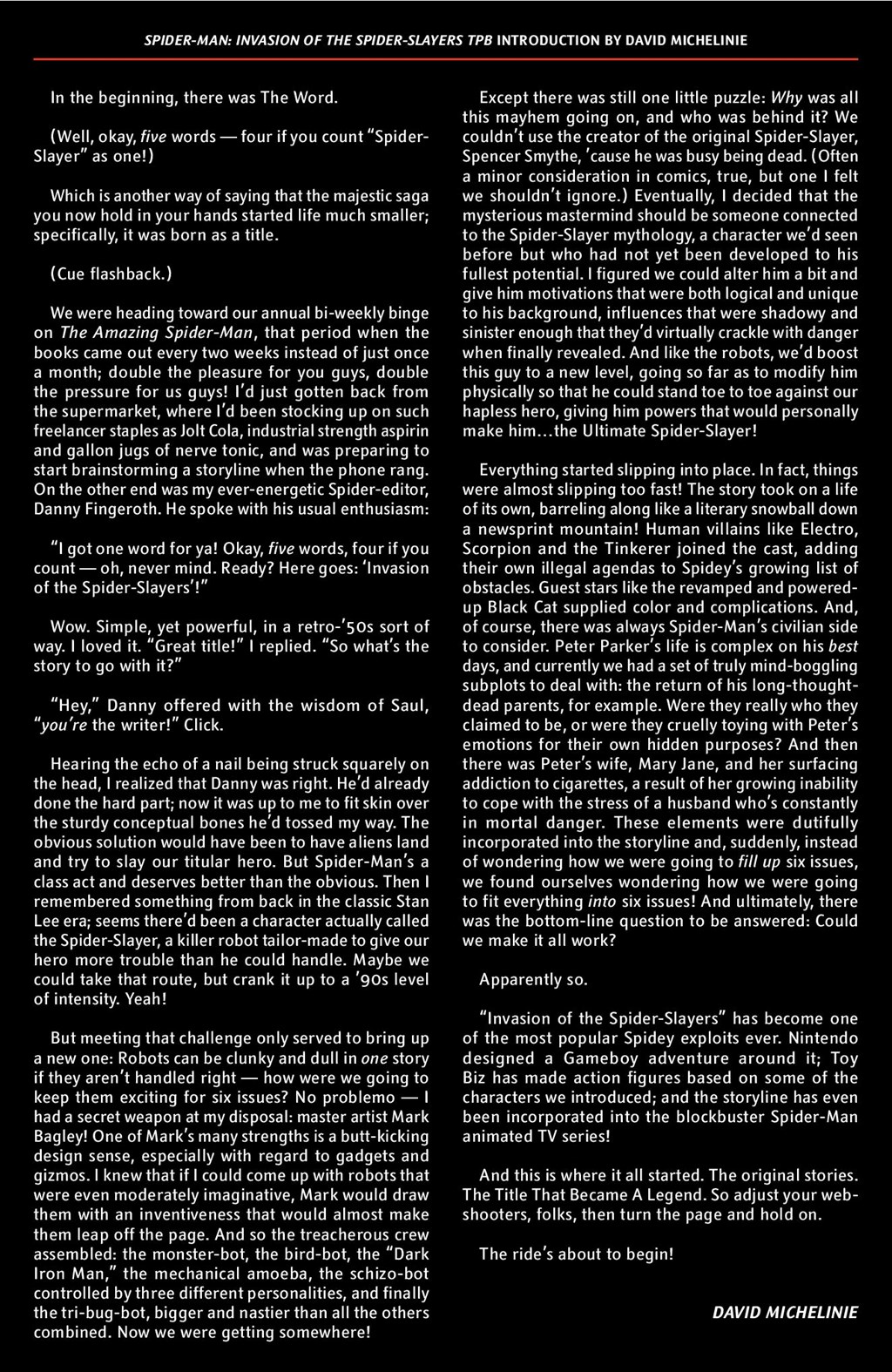 Read online Amazing Spider-Man Epic Collection comic -  Issue # Invasion of the Spider-Slayers (Part 4) - 113