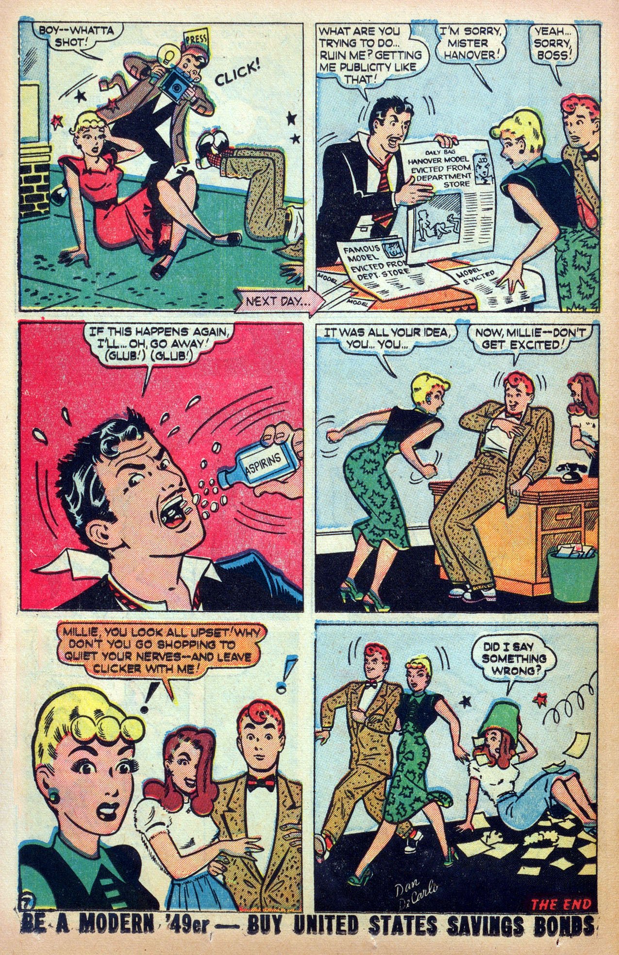 Read online Millie the Model comic -  Issue #19 - 36
