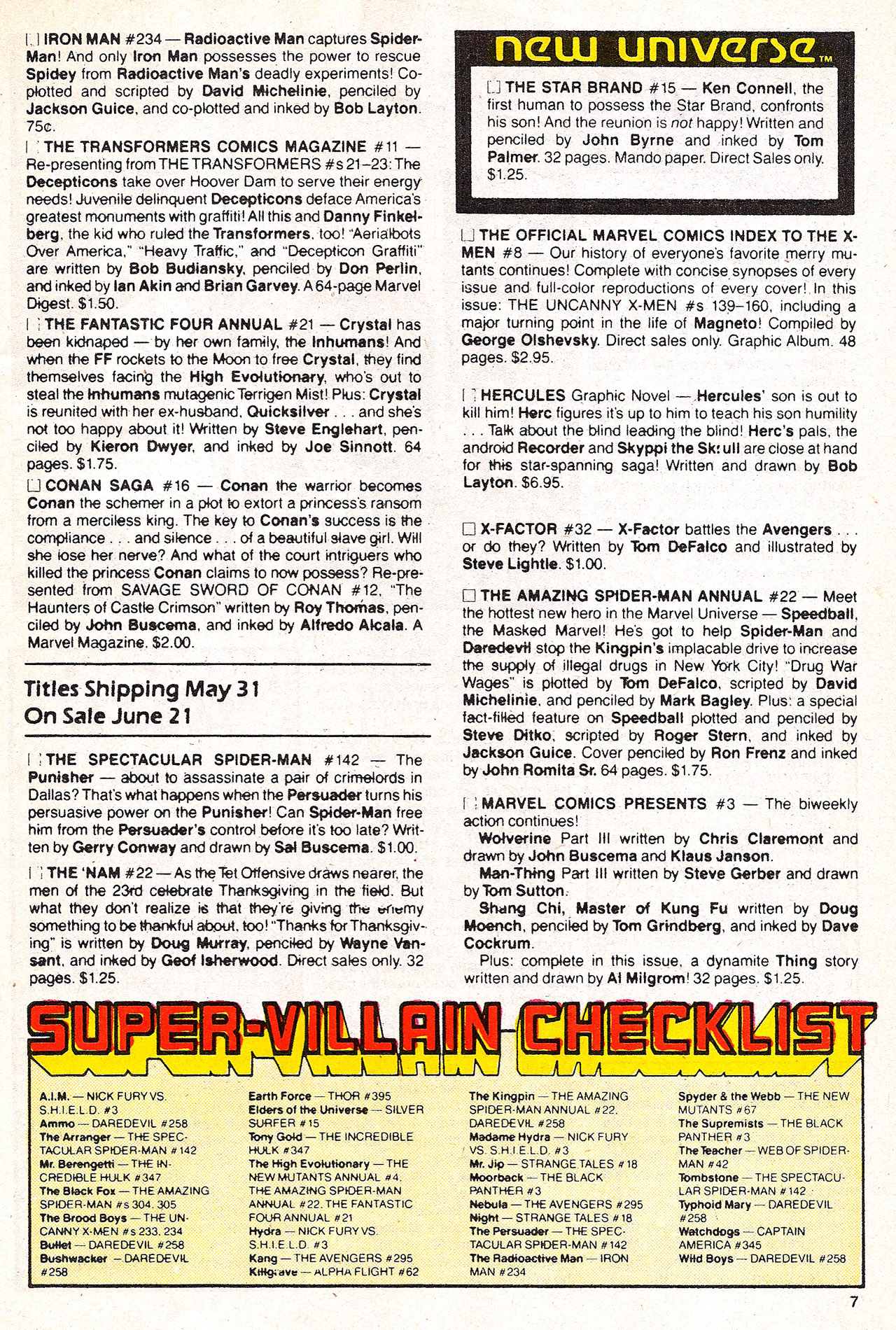 Read online Marvel Age comic -  Issue #65 - 9