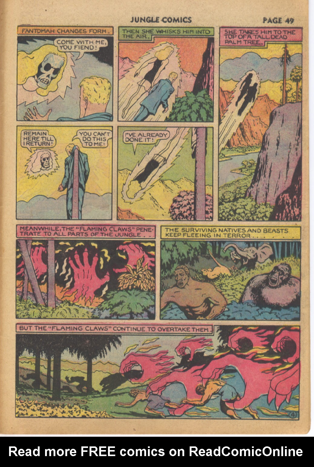 Read online Jungle Comics comic -  Issue #10 - 50